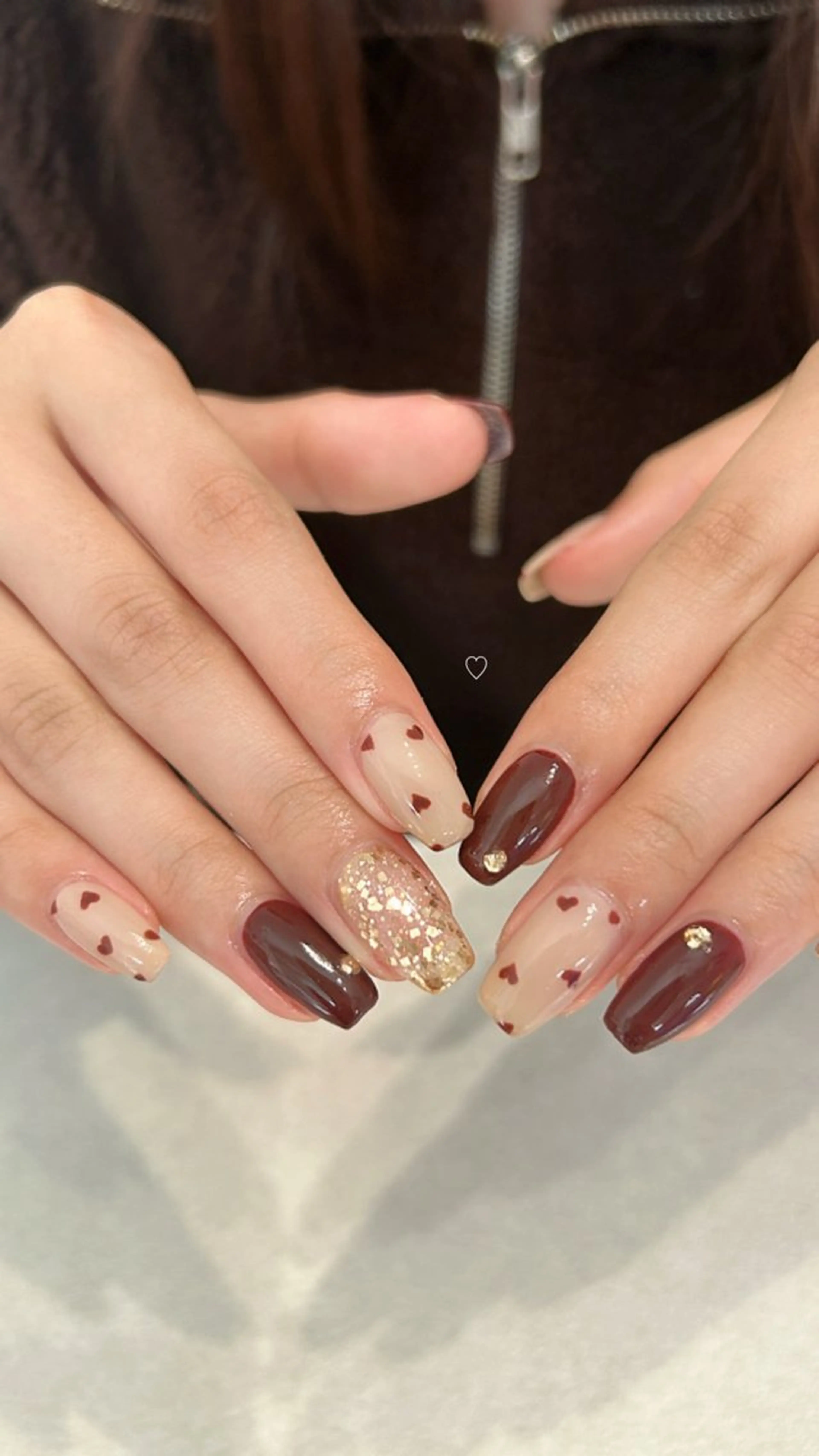 ネイル ハート nail salon moiのネイルデザイン