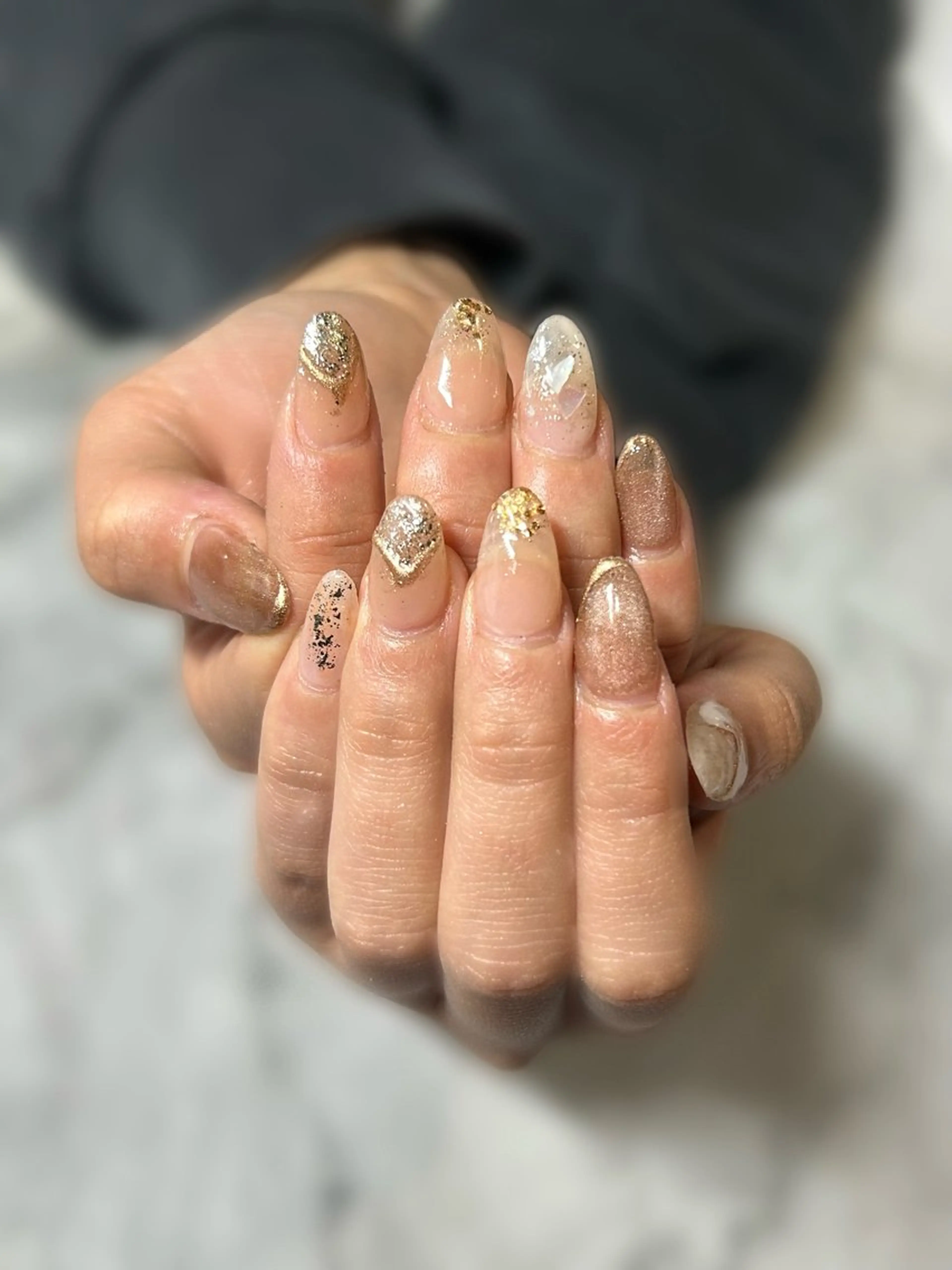 ネイル アートネイル 長さ出し専門HALE NAIL さとうのネイルデザイン