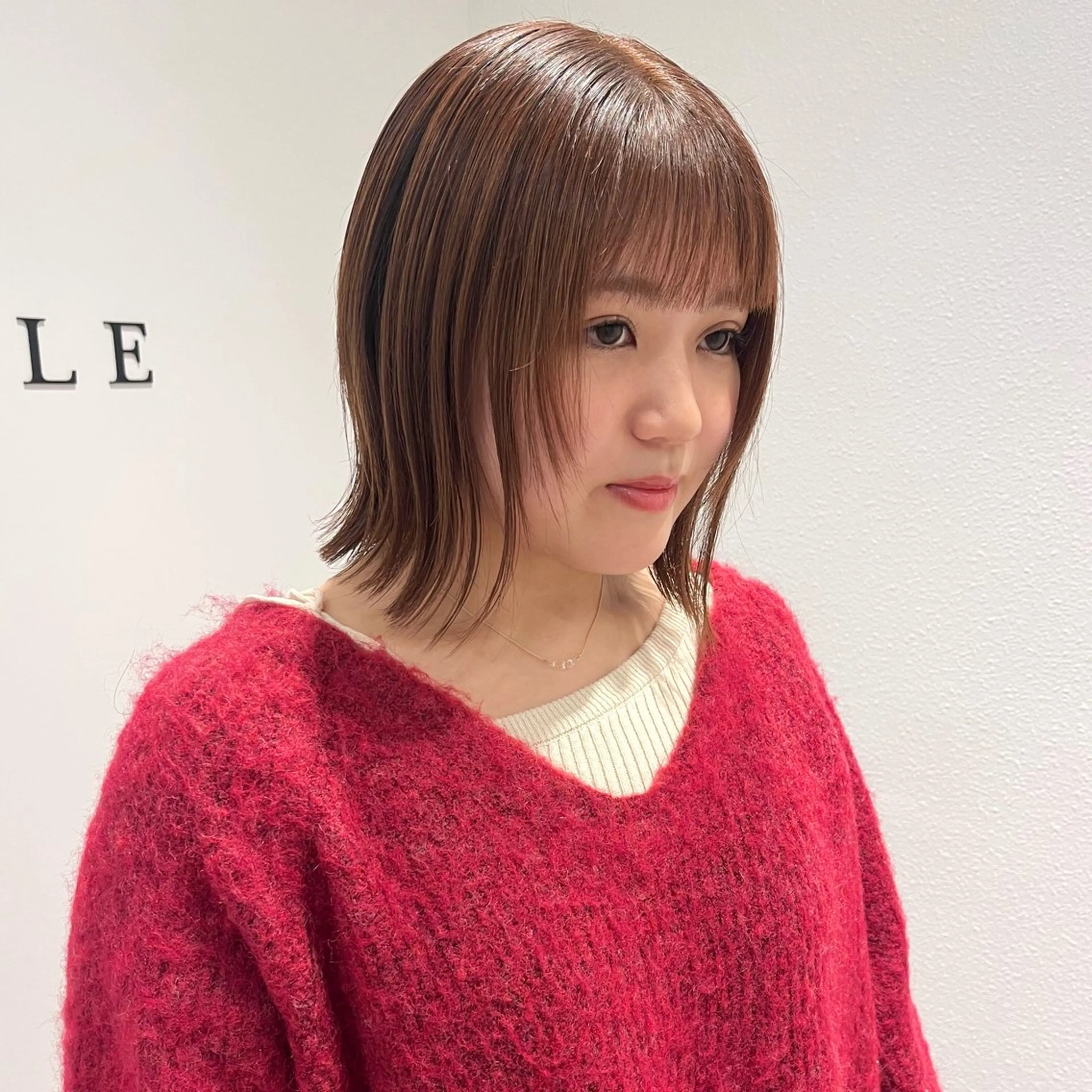 ミディアム STYLE 相模大野のヘアスタイル