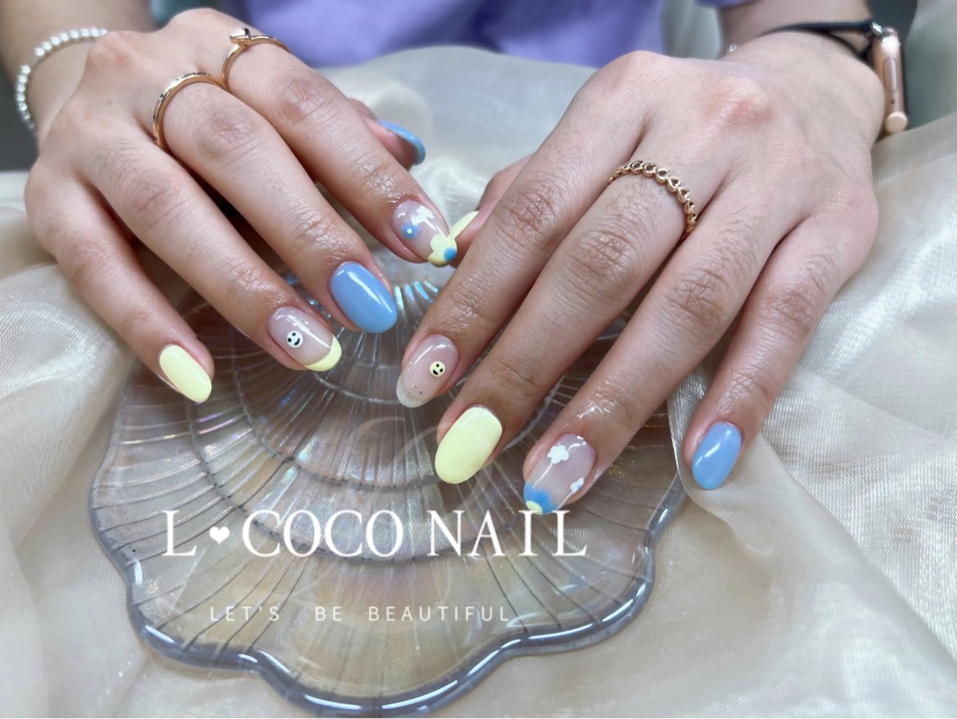 ネイル 春ネイル L·COCO   Nail所属・L♡ COCO  nailのネイルデザイン