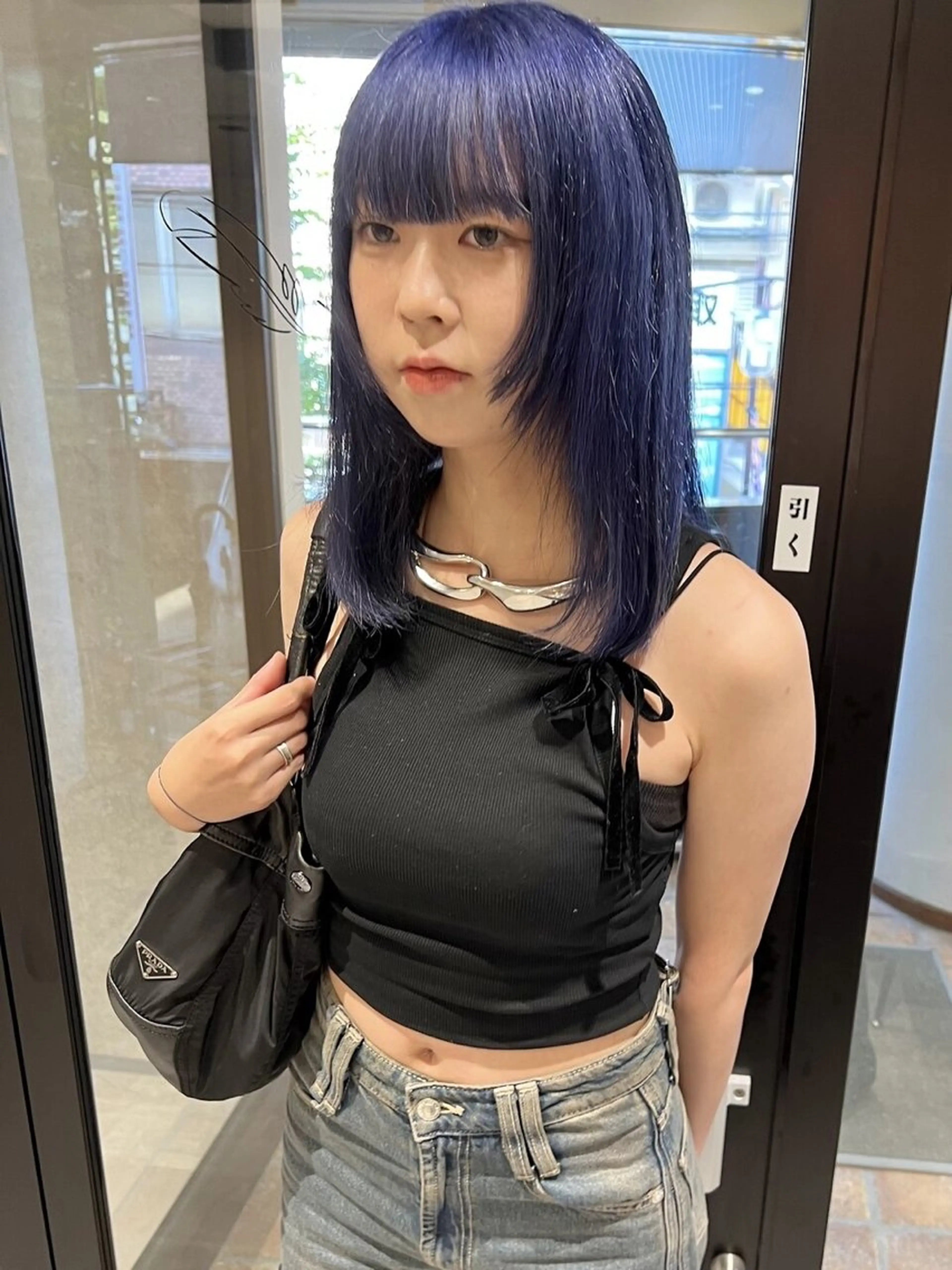 ミディアム カラー 🧚🏻momo 🧚🏻【下北沢】のヘアスタイル