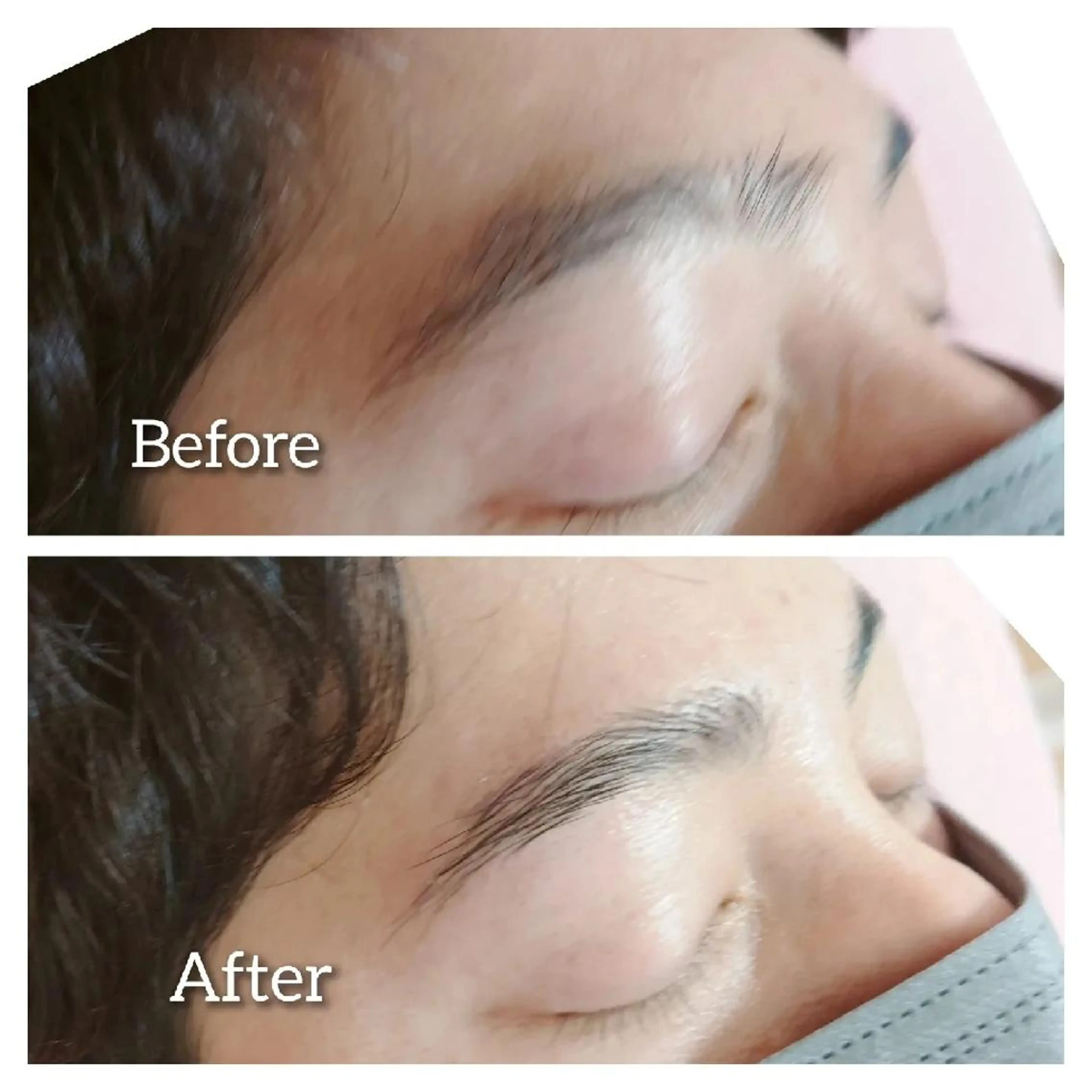 アイブロウ メンズ ハリウッドブロウリフト メンズアイブロウ Beauty Salon Luana所属・Luanaまつパ脱毛 ハーブピーリング眉毛のマツエク・マツパデザイン