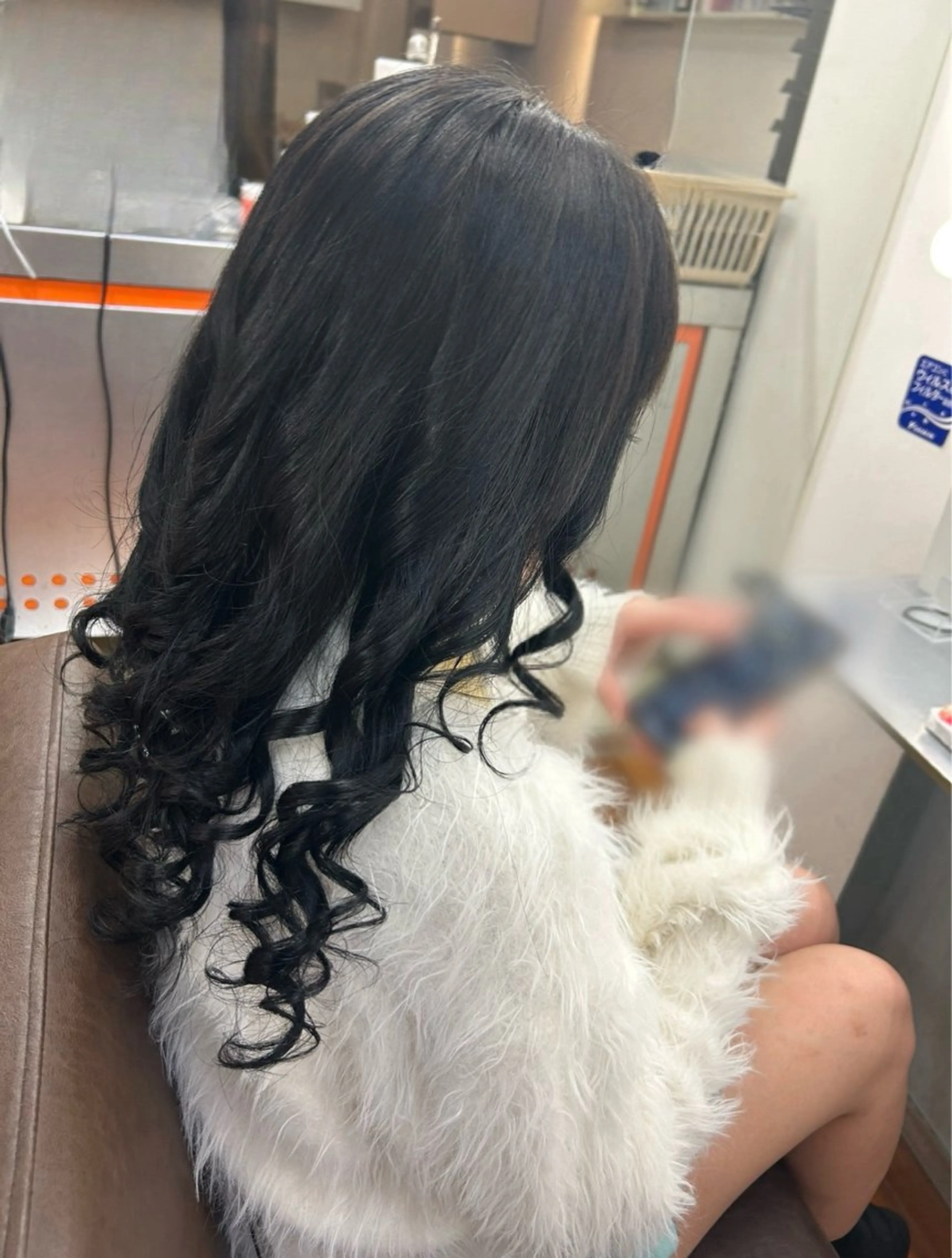ロング カラー 天神カラーモデル募集 nanaのヘアスタイル