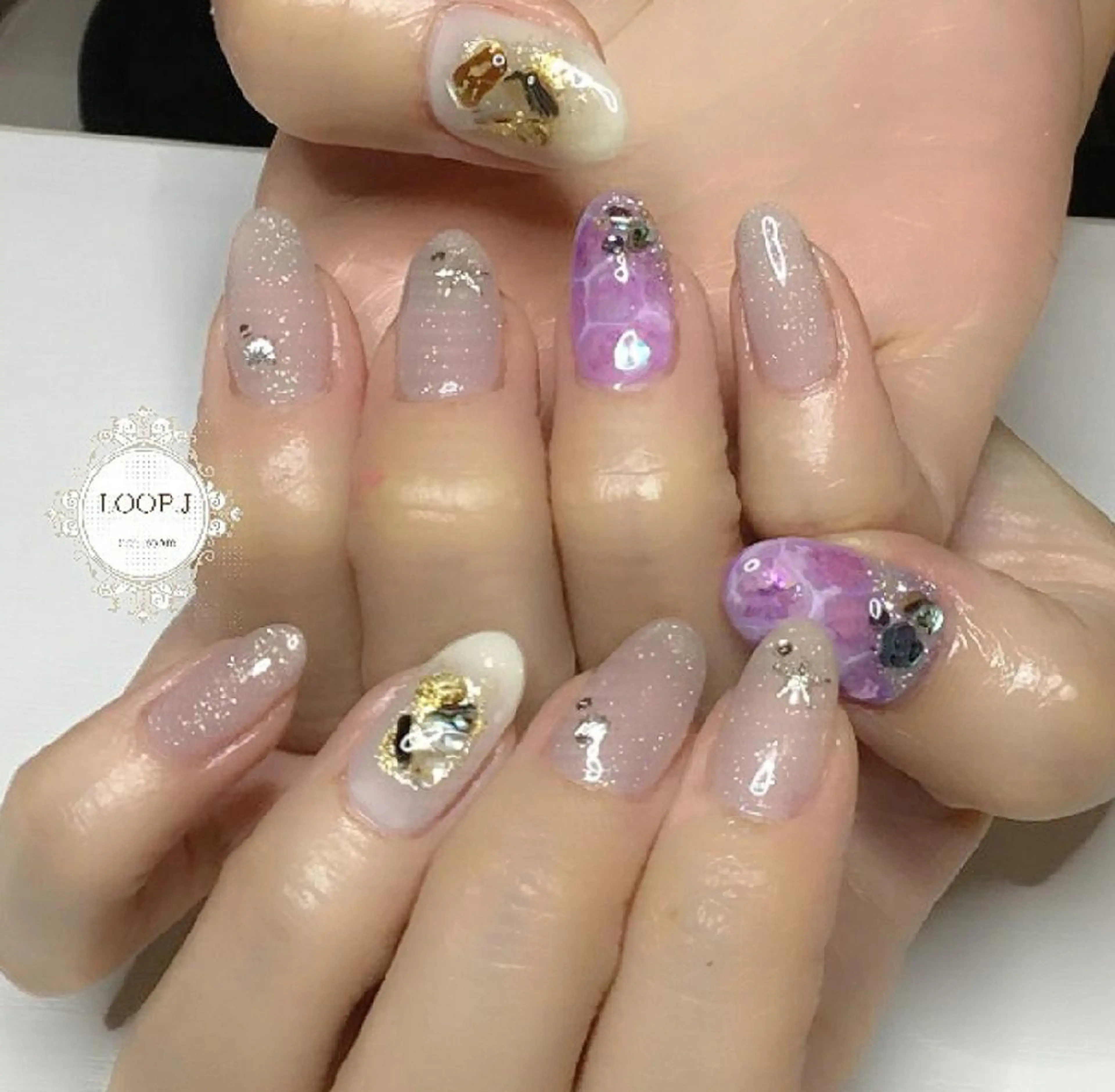 ネイル おおくぼ めぐみのネイルデザイン