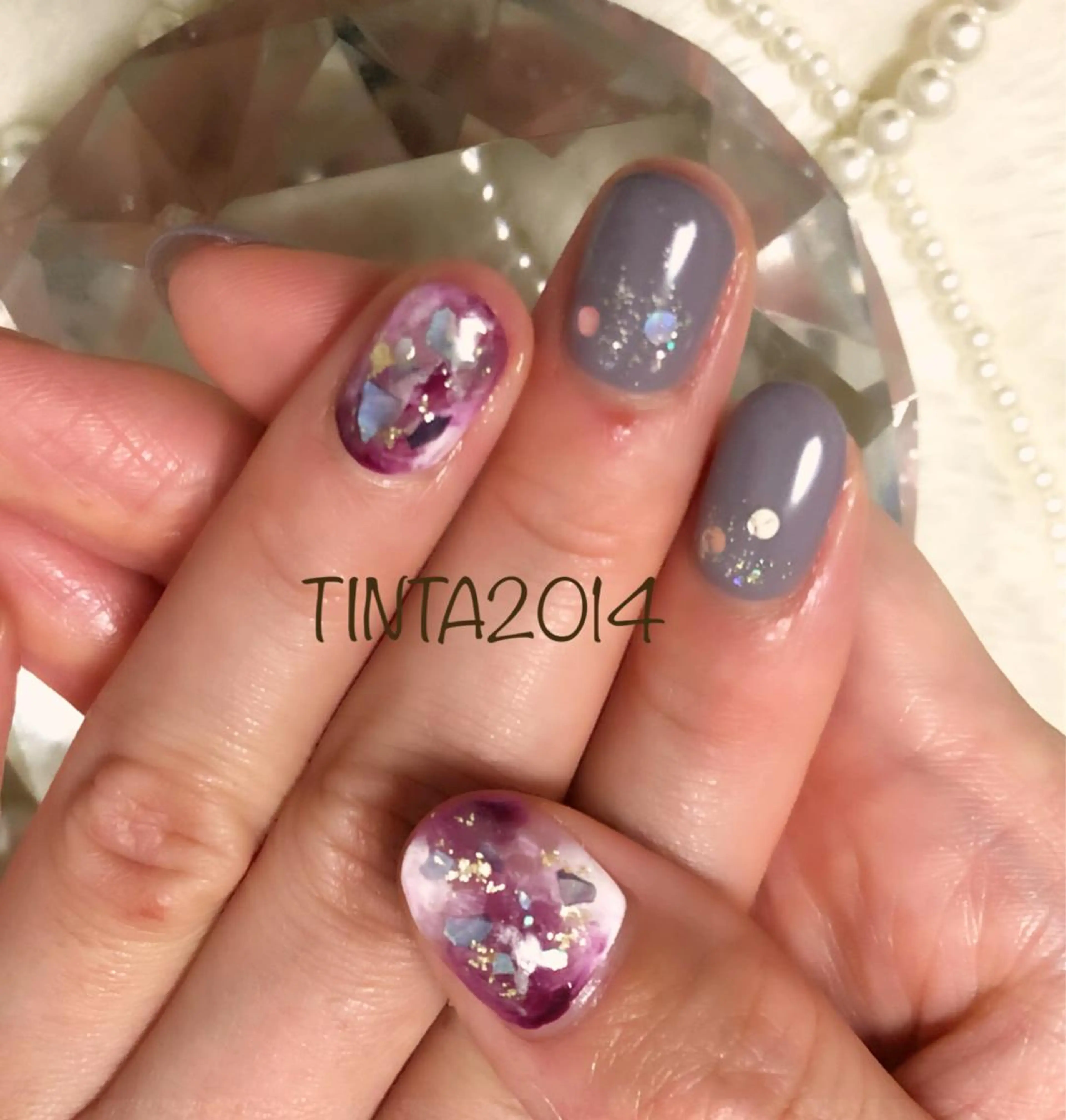 ネイル ニュアンスネイル ネイルサロン ティンタ所属・馬場 典子のネイルデザイン