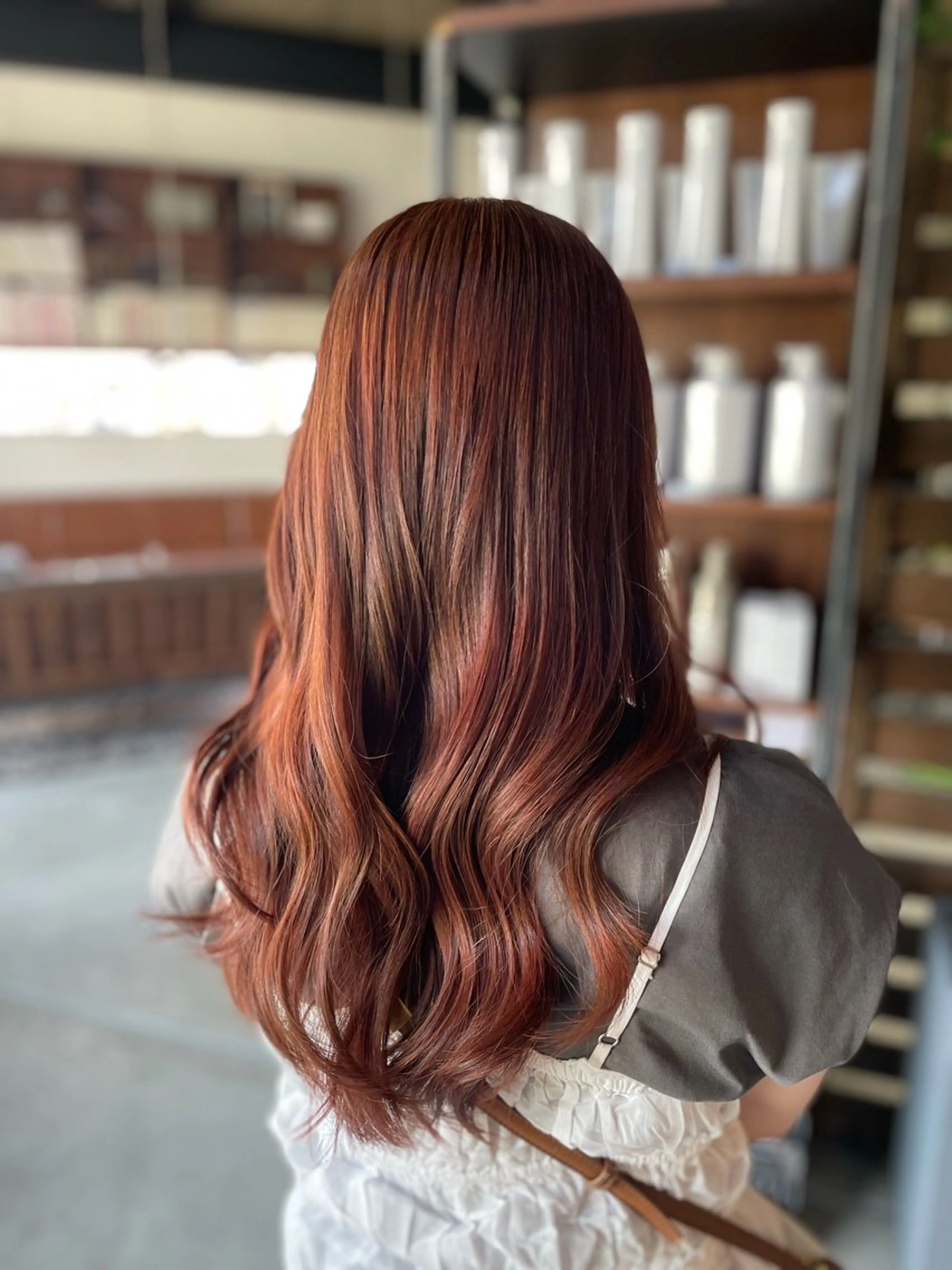 ロング OGAWA NOAのヘアスタイル