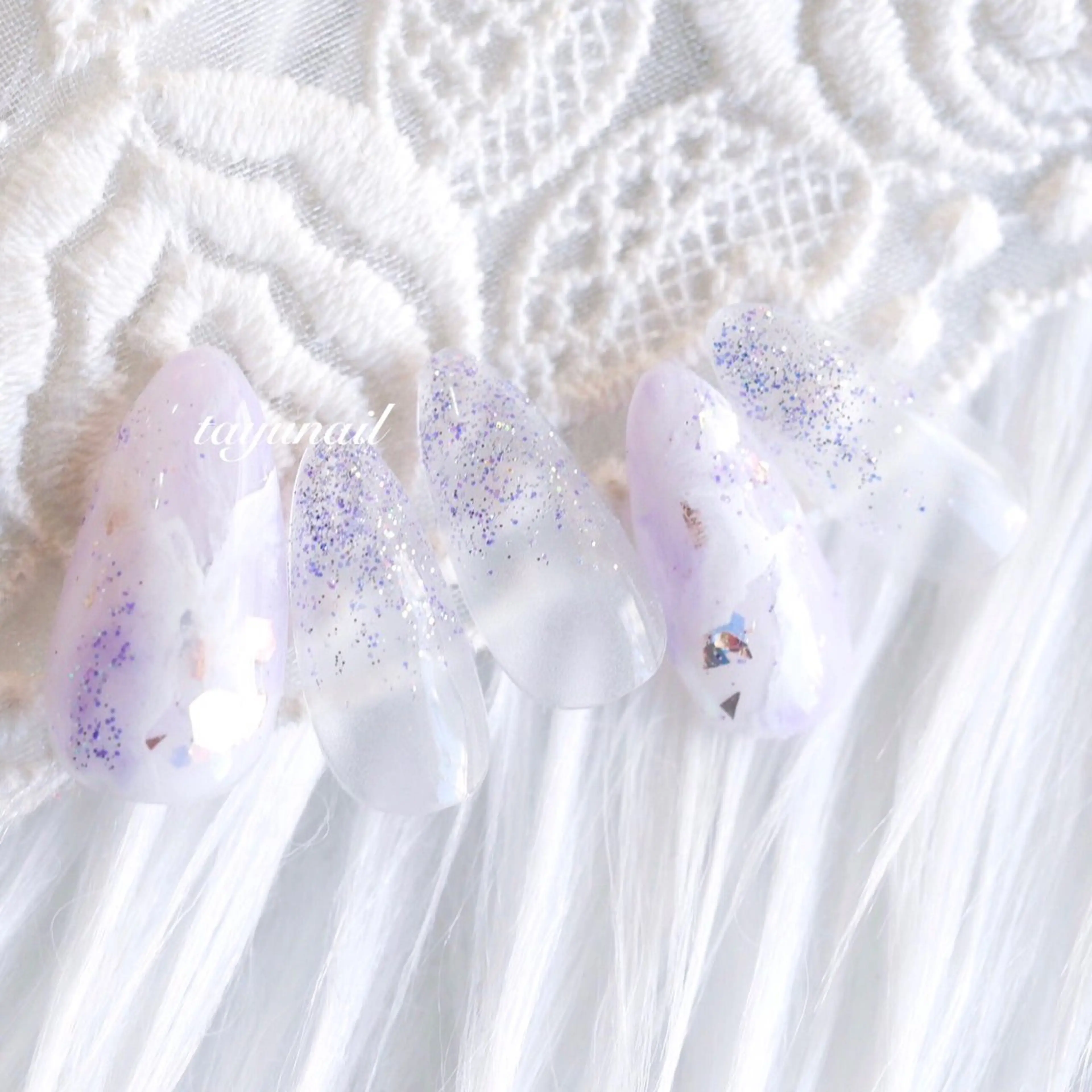 ネイル アートネイル ジェルネイル パラジェル ハンドネイル ネイルサロン・ネイルスクール　たゆnail所属・ネイルサロン 【たゆnail】のネイルデザイン