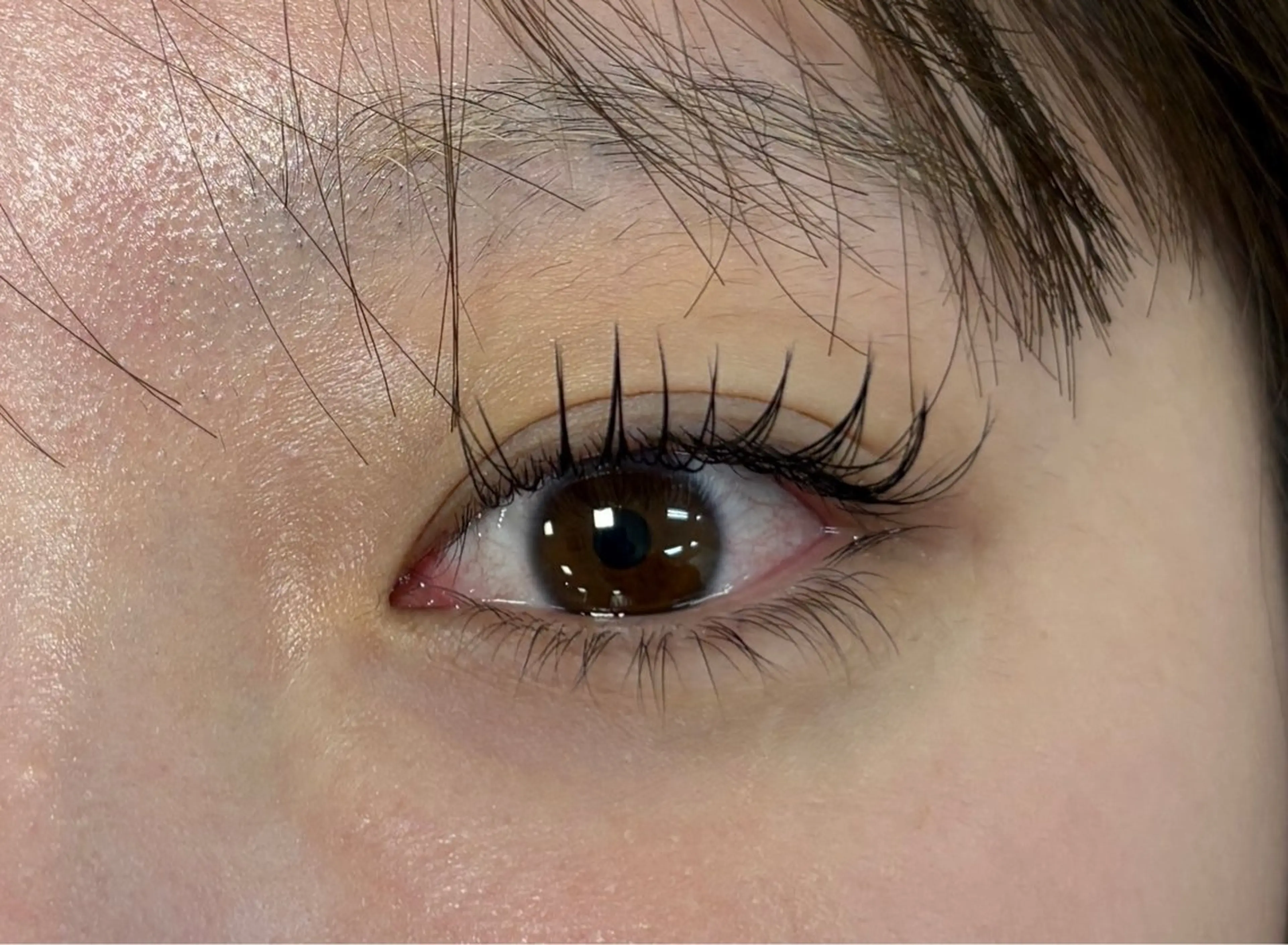 マツエク・マツパ Cカール eye lash  Lucia 難波所属・ひらおか ういの眉毛・アイブロウイメージ