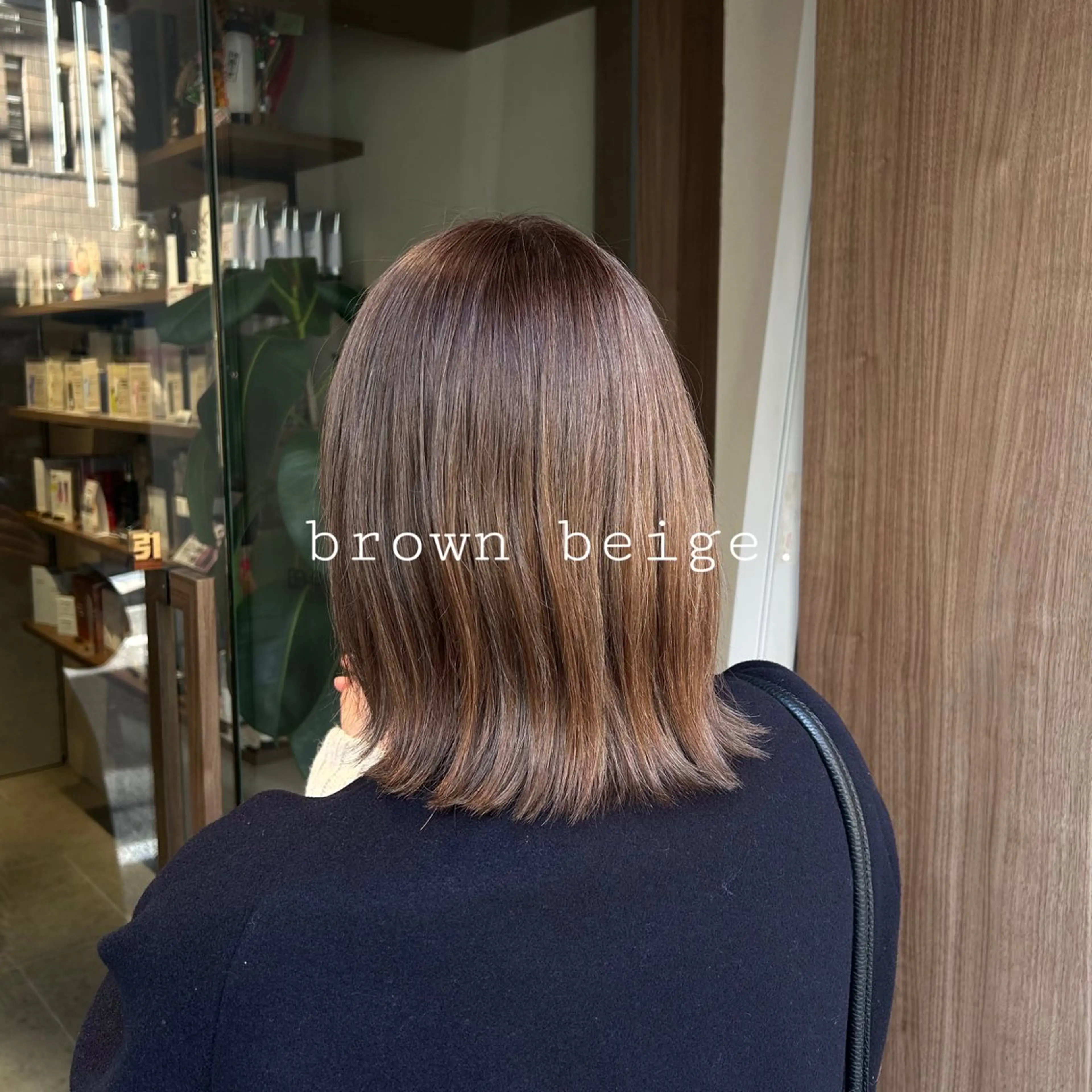 ミディアム カラー カット ヘアカラー トリートメント [透明感カラ ー🥣💕]高木愛理のヘアスタイル