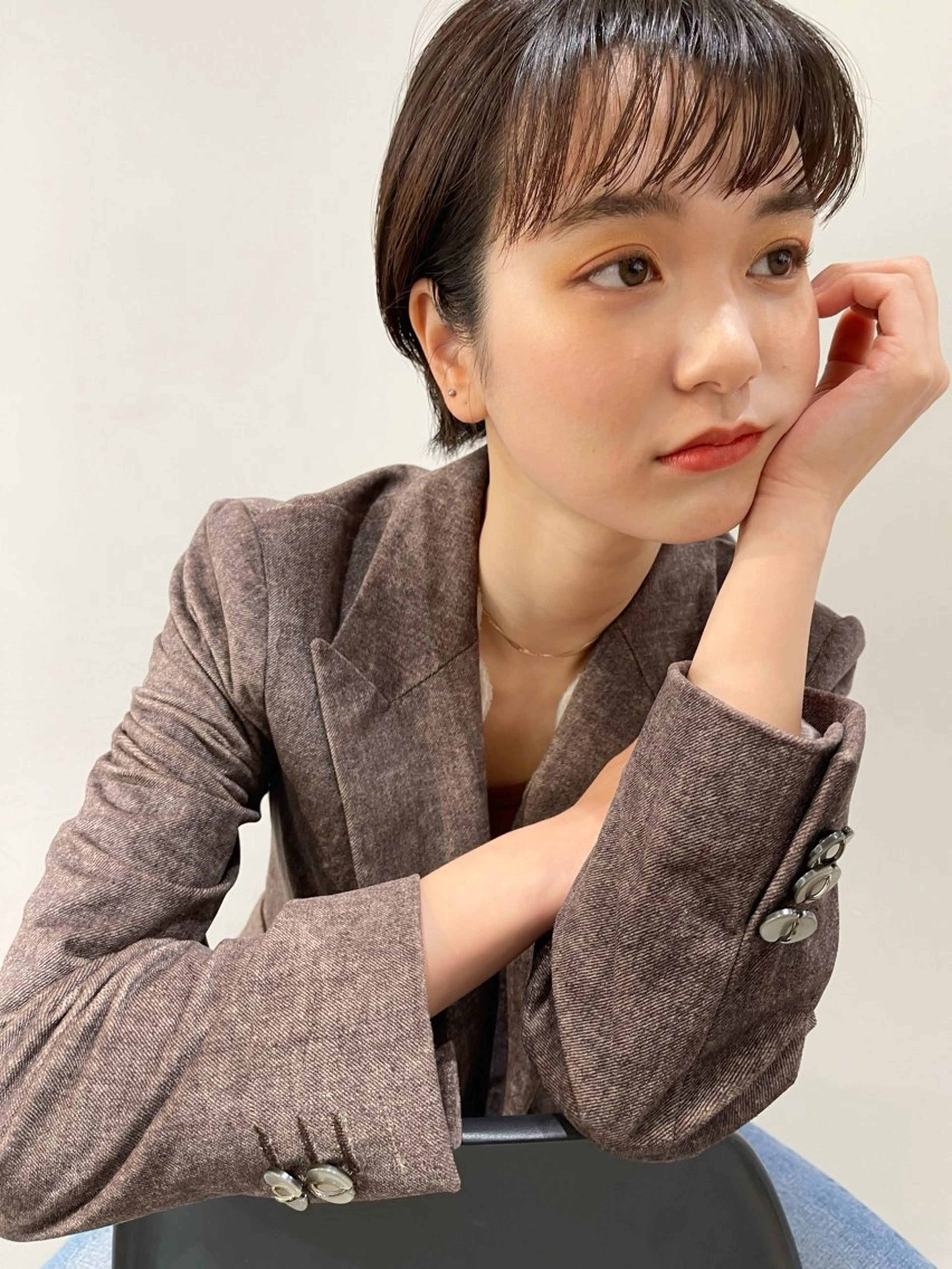 ショート hair design SUN room【サンルーム渋谷】所属・yuinaショート/ ボブ/透明感カラーのヘアスタイル