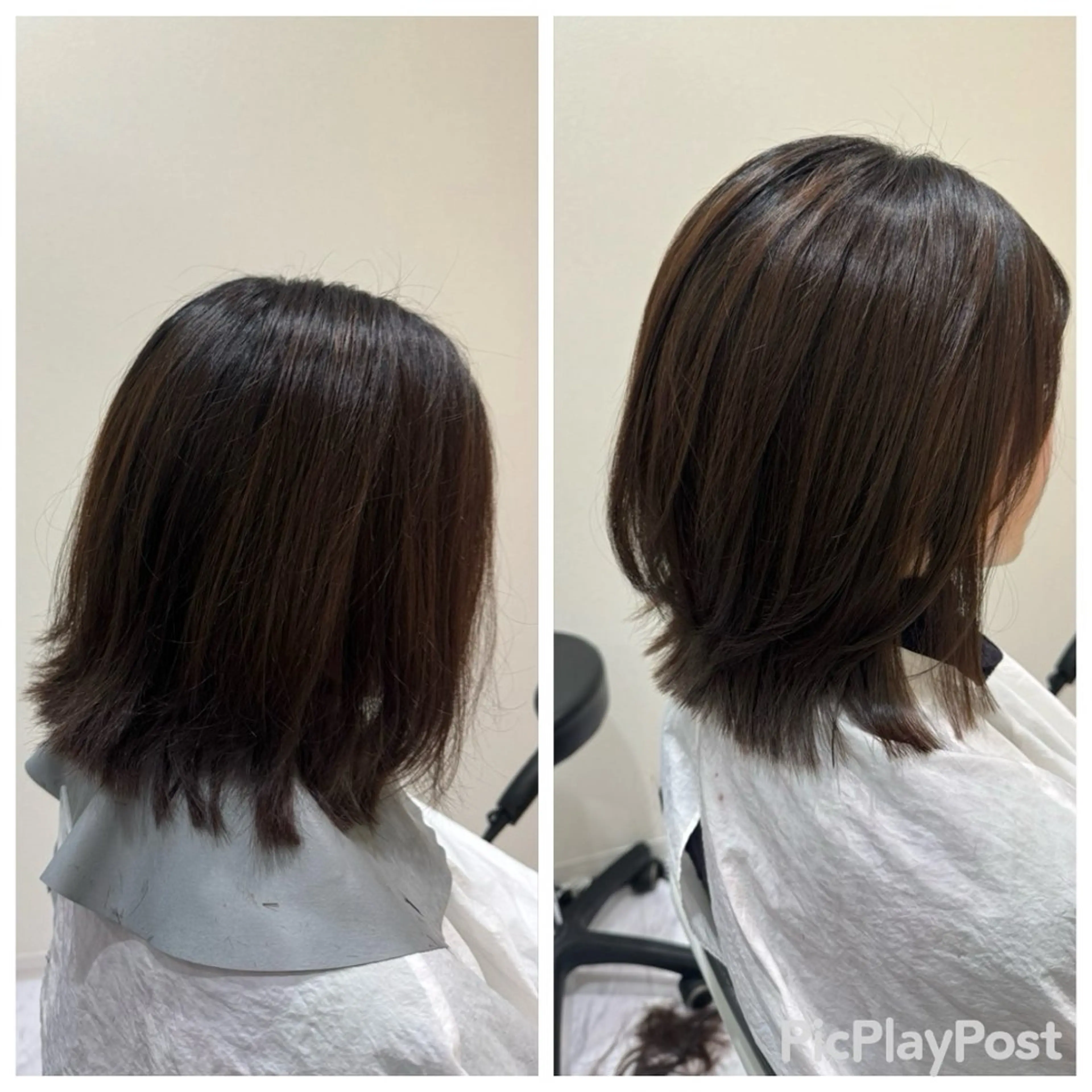 ミディアム カット ヘアカラー トリートメント 丹野 圭太のヘアスタイル