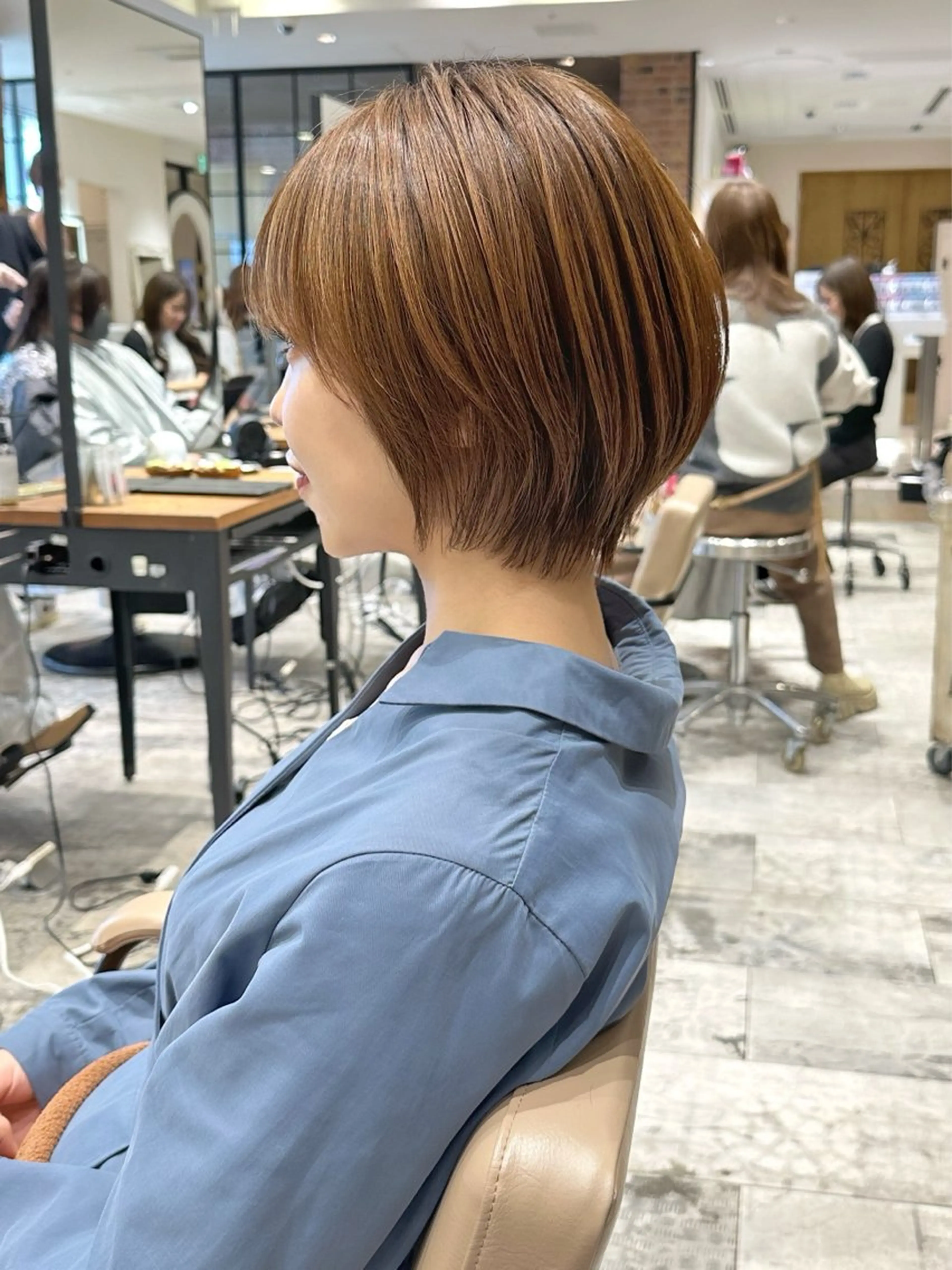 ショート カラー ショートボブ ボブ 似合わせカット ショートヘア 小顔カット カット ヘアカラー トリートメント ショート、ボブの神✨ 峯朋也✂︎✨のヘアスタイル