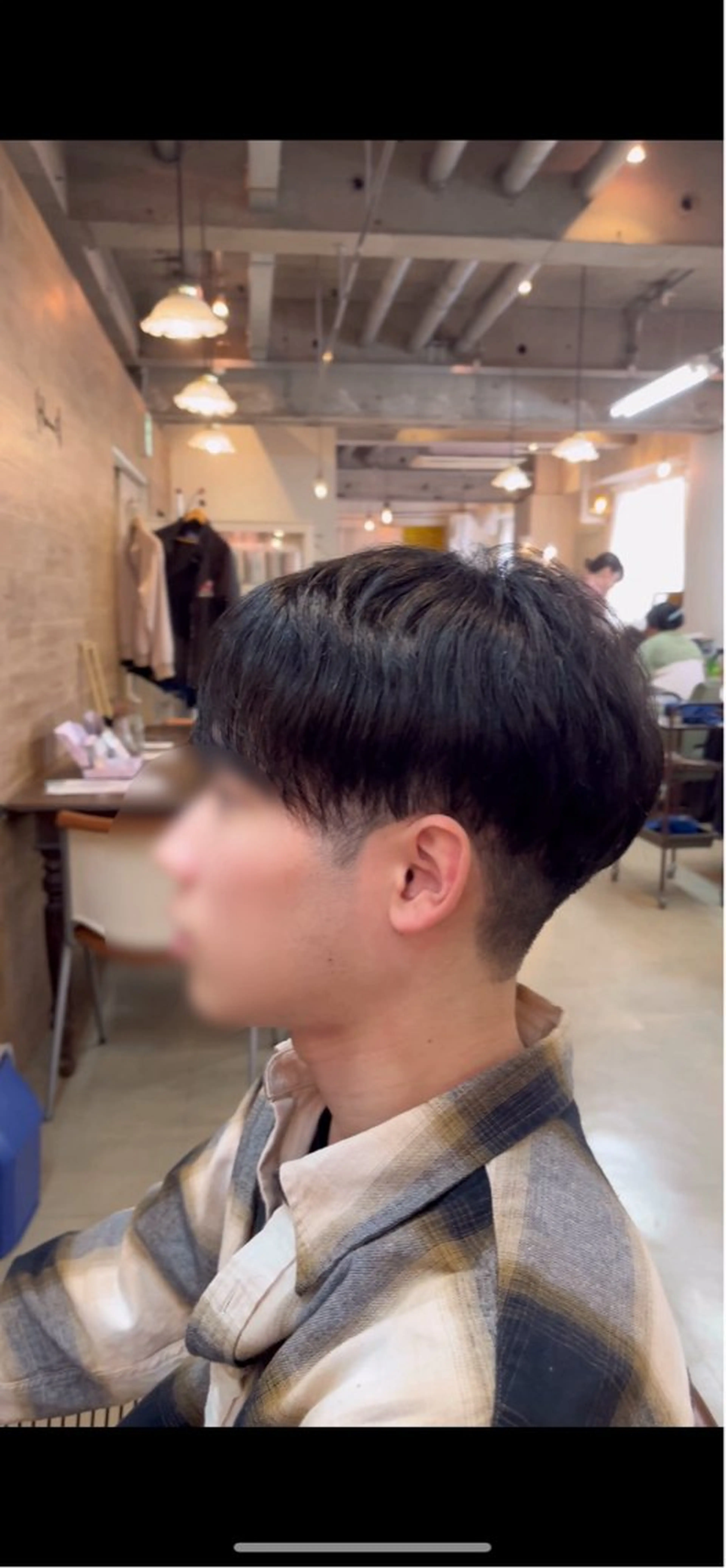 ショート メンズ マッシュ 戸井 悠斗のヘアスタイル