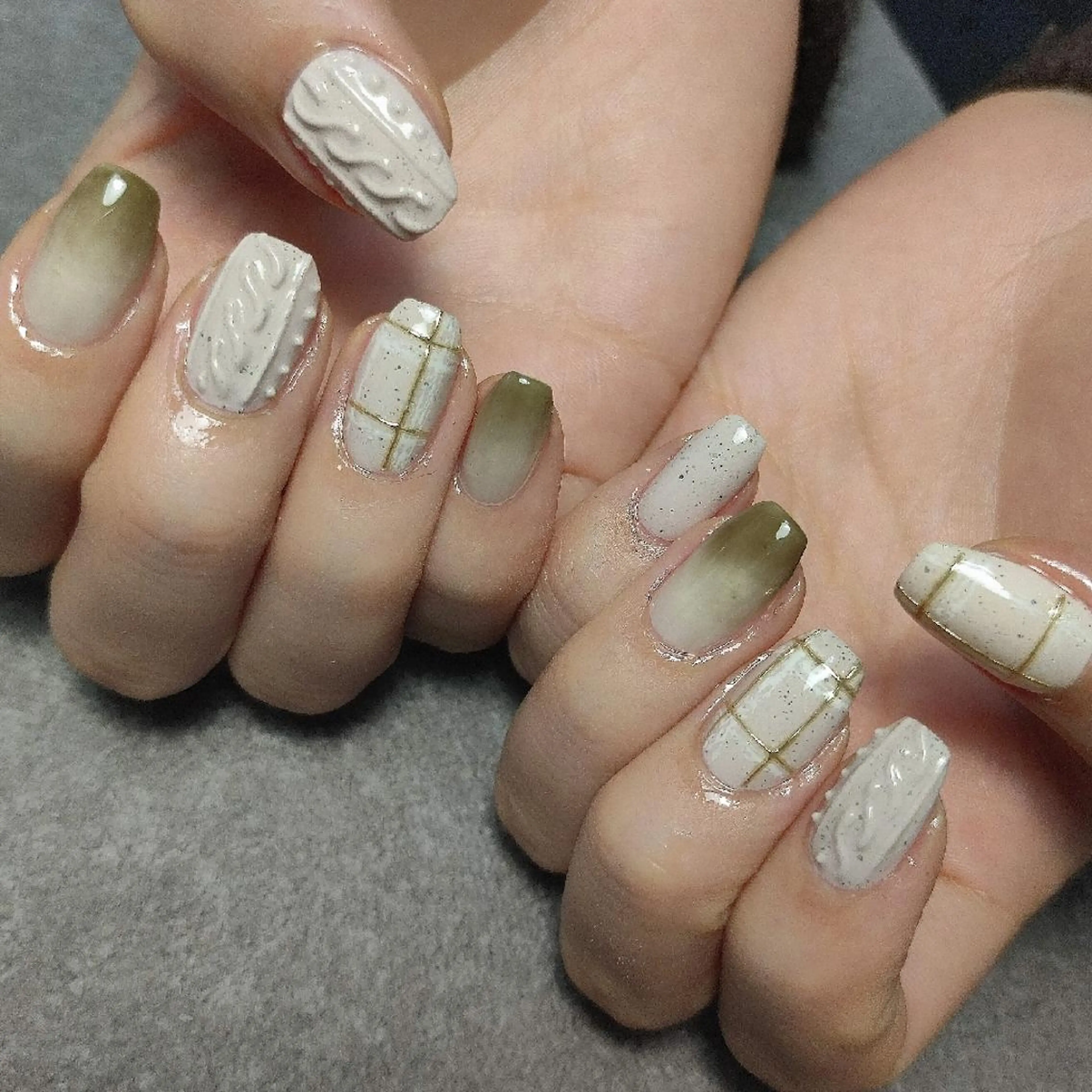 ネイル ミラーネイル ハンドネイル 個人サロン saltnailのネイルデザイン
