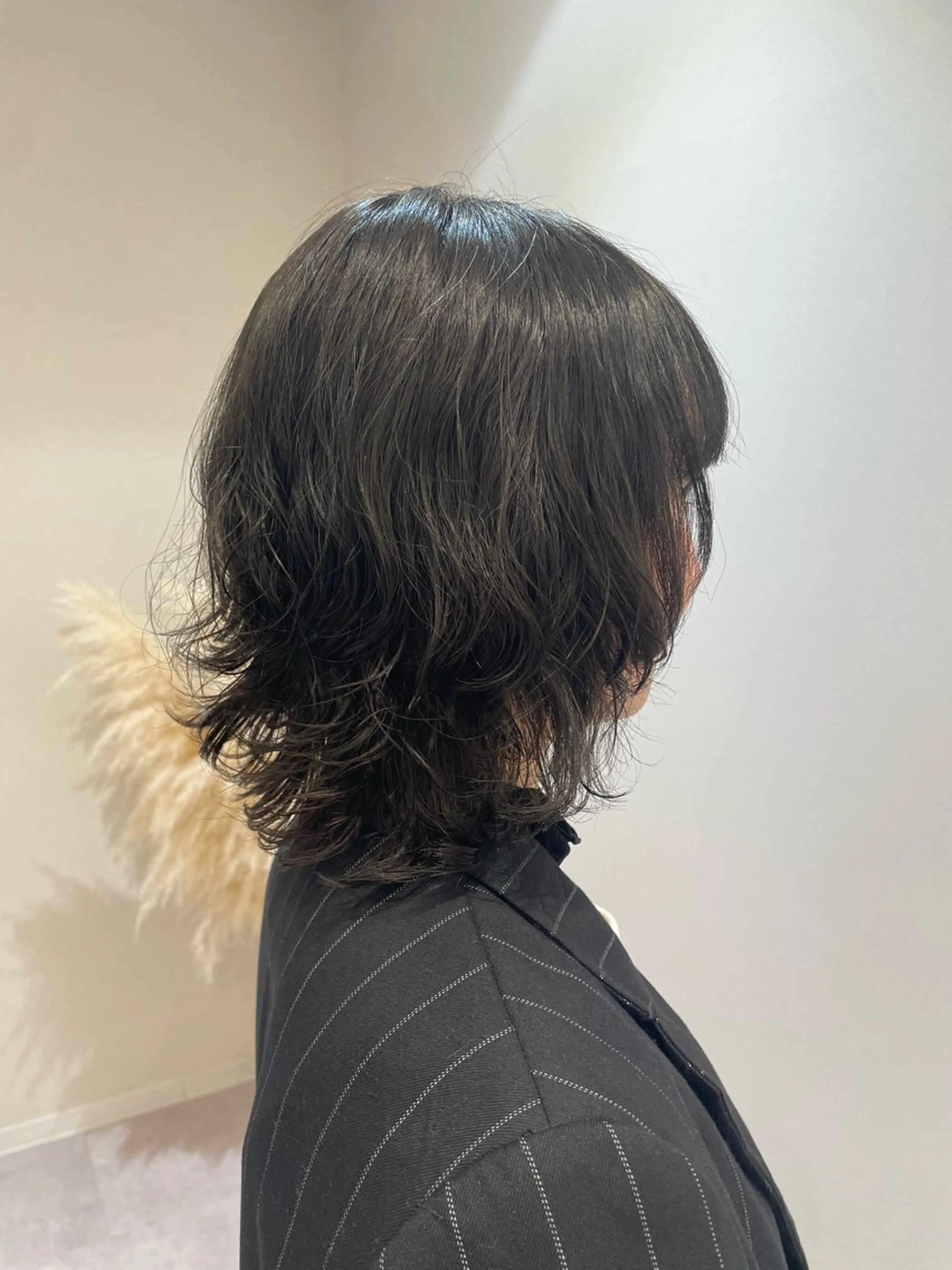 ショート パーマ 室川 花菜のヘアスタイル
