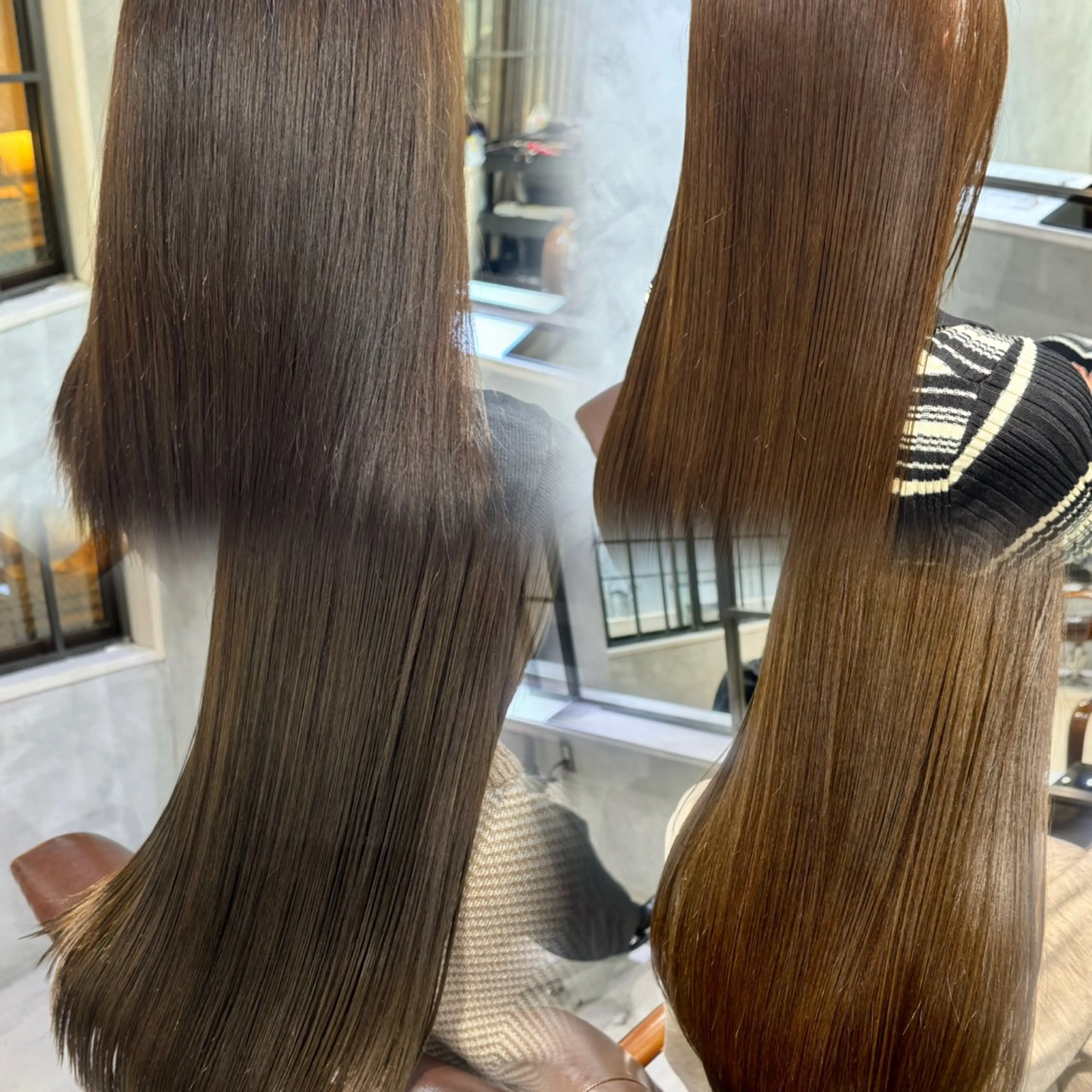 ロング カラー カット ヘアカラー トリートメント 髪質改善/縮毛矯正/ 艶髪/春山良太のヘアスタイル