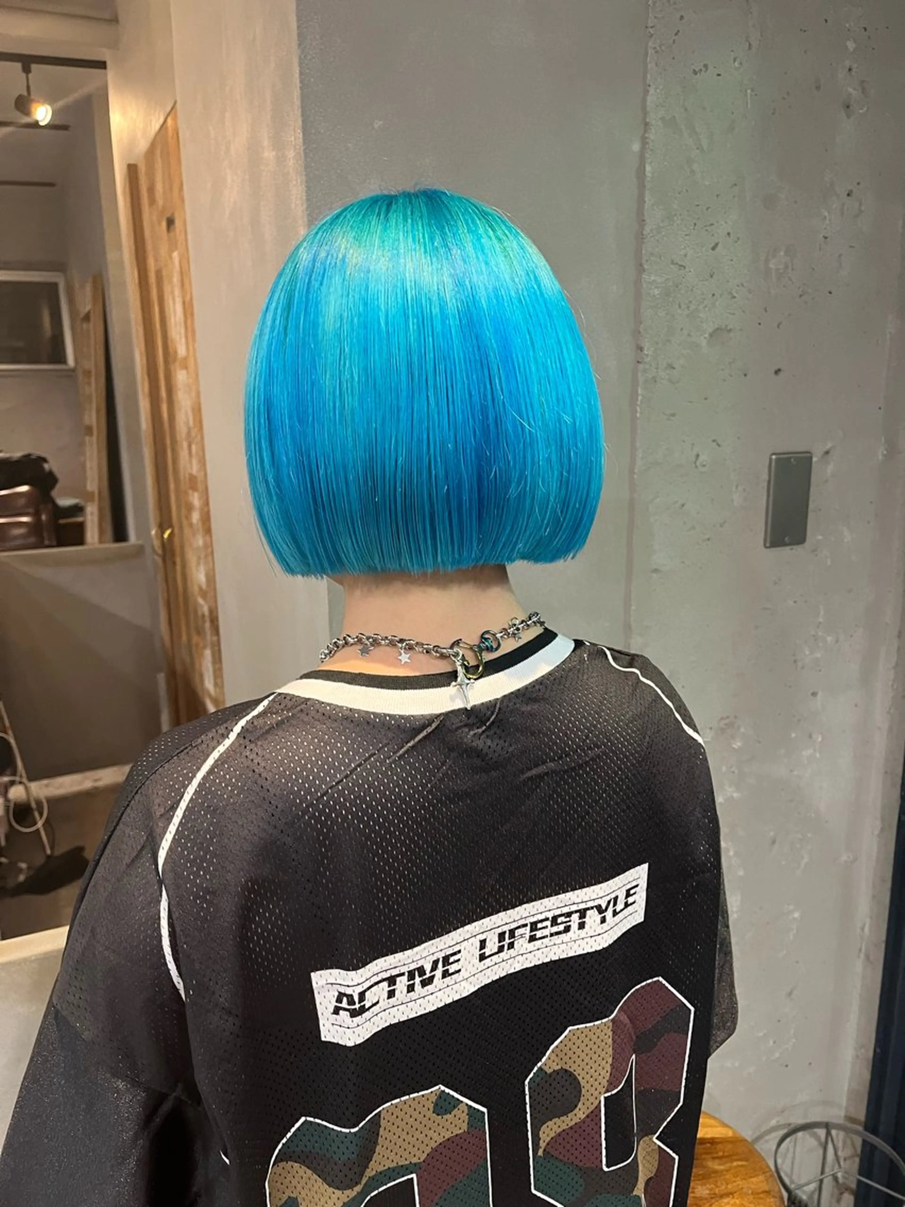 ミディアム カラー ブリーチ ダブルカラー tamakawa hinaのヘアスタイル