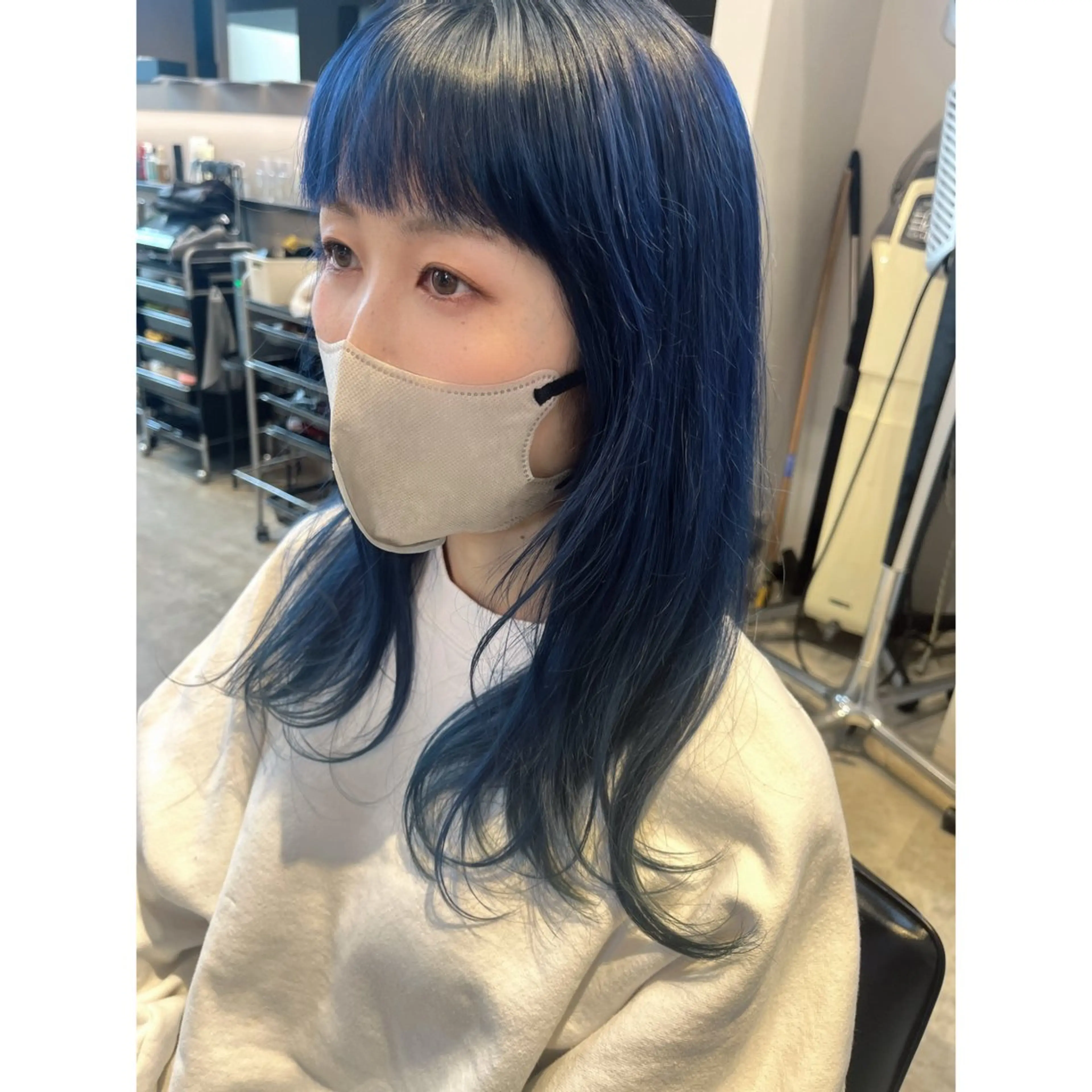 セミロング 垢抜け/イメチェン color🦩ちあきのヘアスタイル