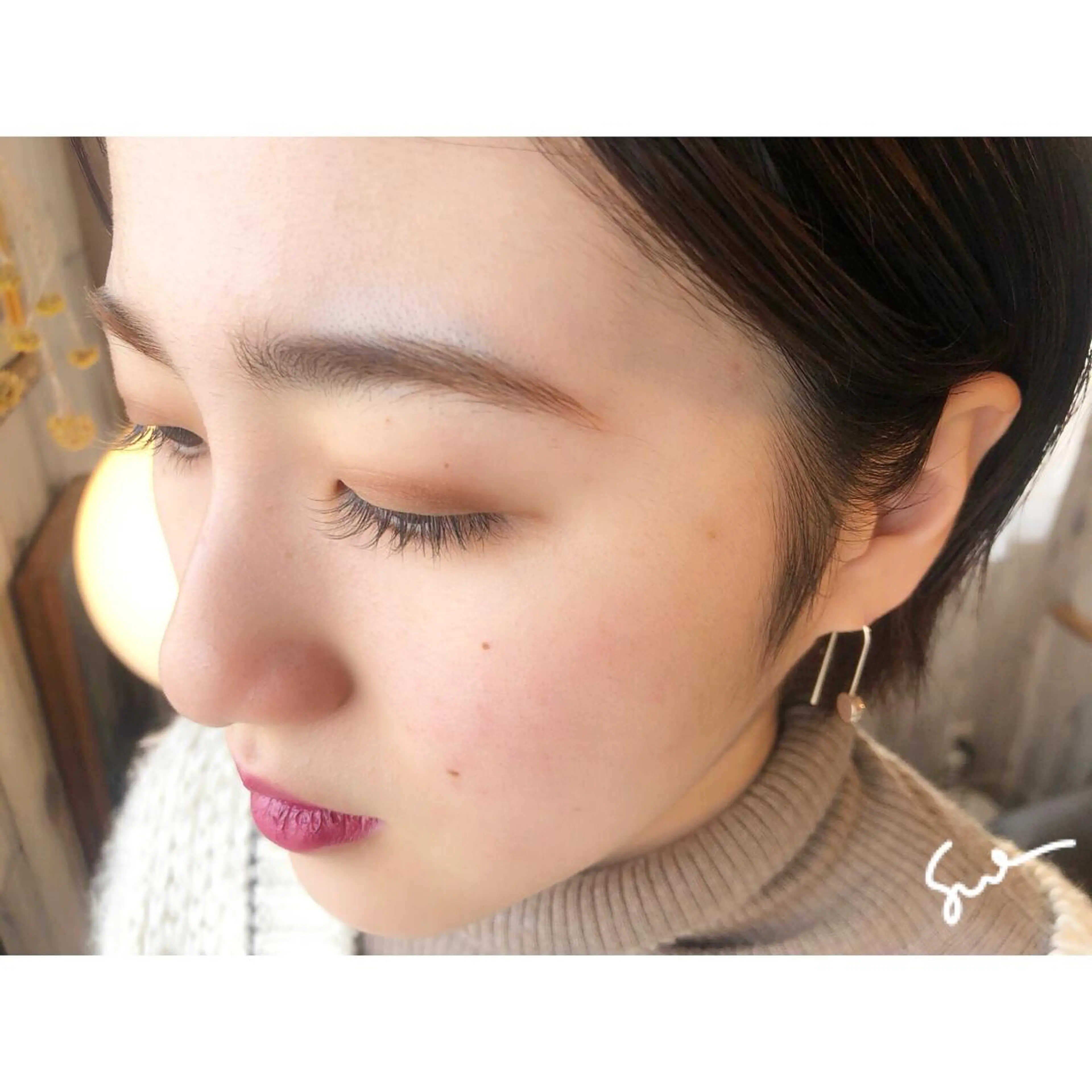 マツエク・マツパ Sue eyelash&eyebrow所属・Shigeno Hikaruのマツエク・マツパデザイン