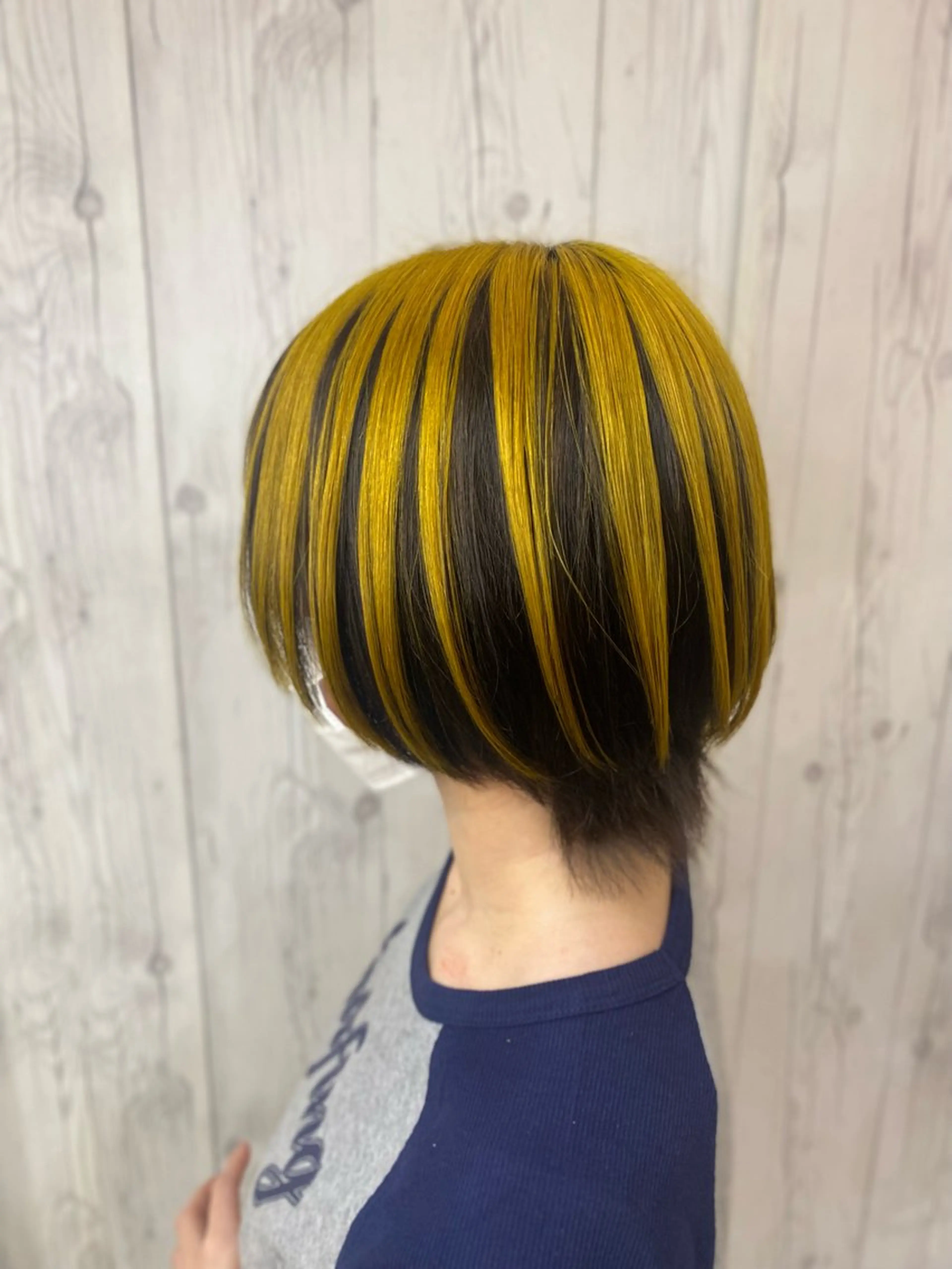 ミディアム イエローカラー ヘアカラー ゆぴ☾‪/推しカラー /ハイトーンのヘアスタイル