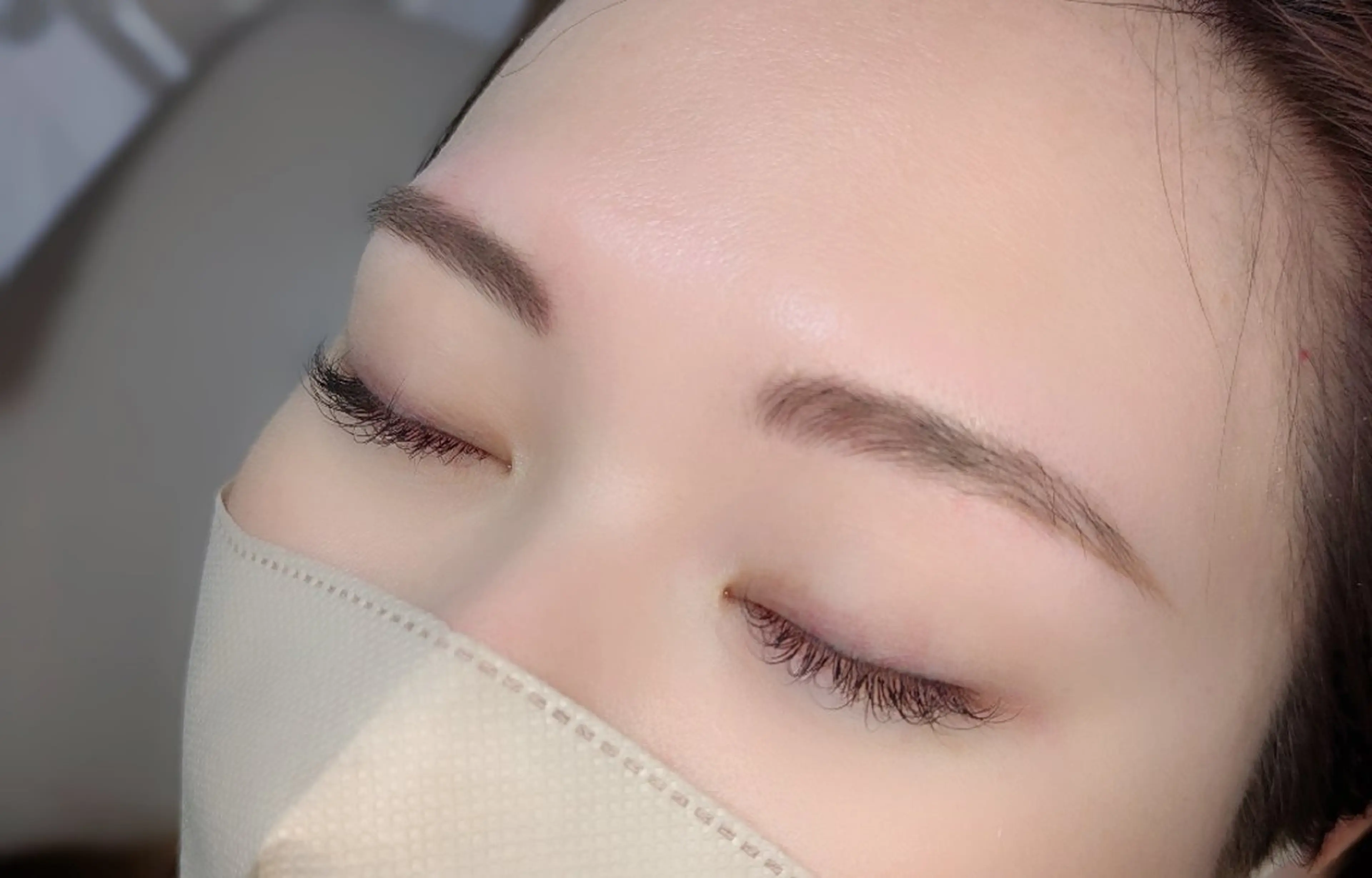 マツエク・マツパ Cカール マツエク AIR OSAKA 心斎橋所属・AIR OSAKA 🎀東 真利の眉毛・アイブロウイメージ