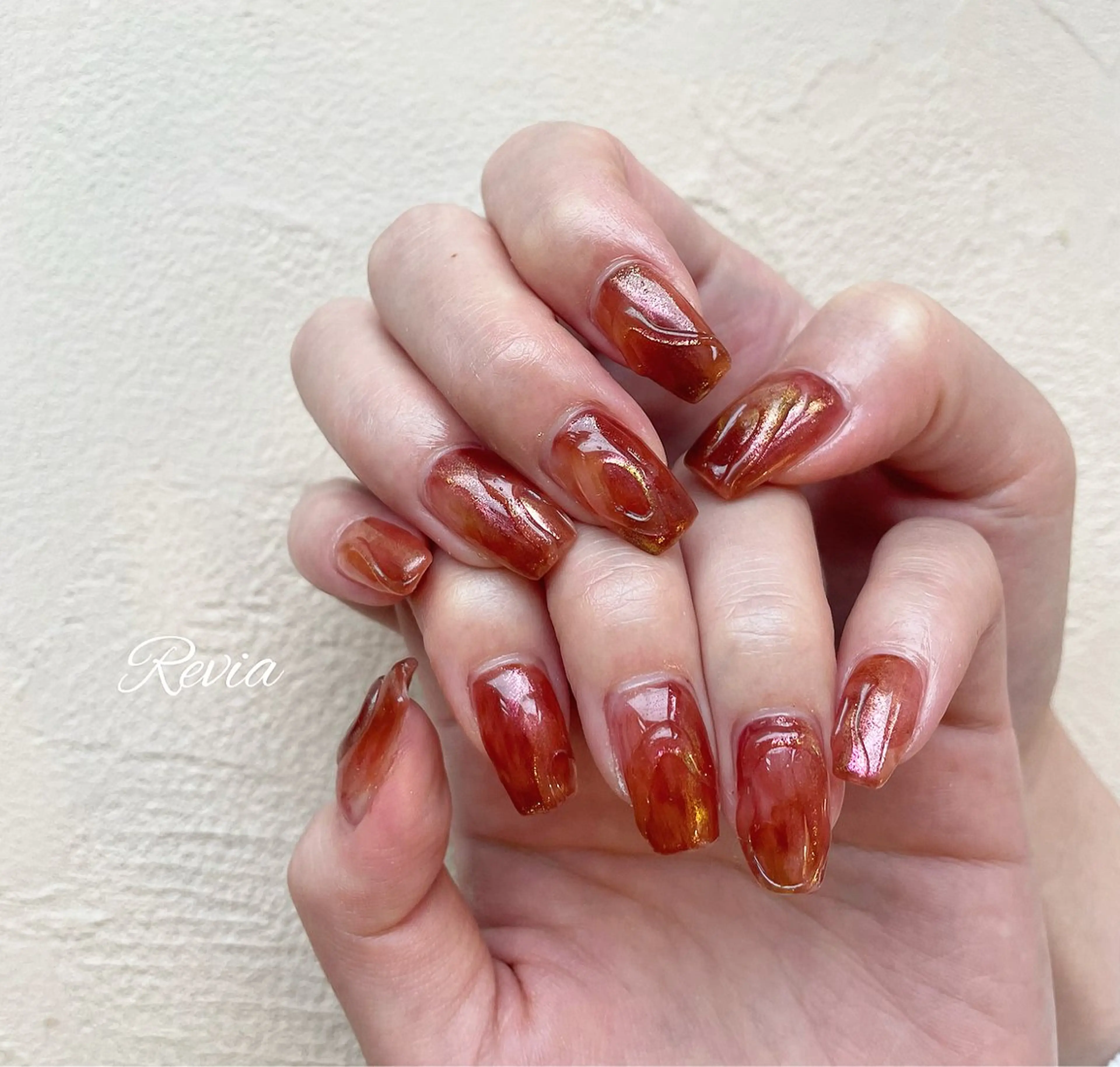 ネイル ハンドネイル revia所属・ERI Nailistのネイルデザイン