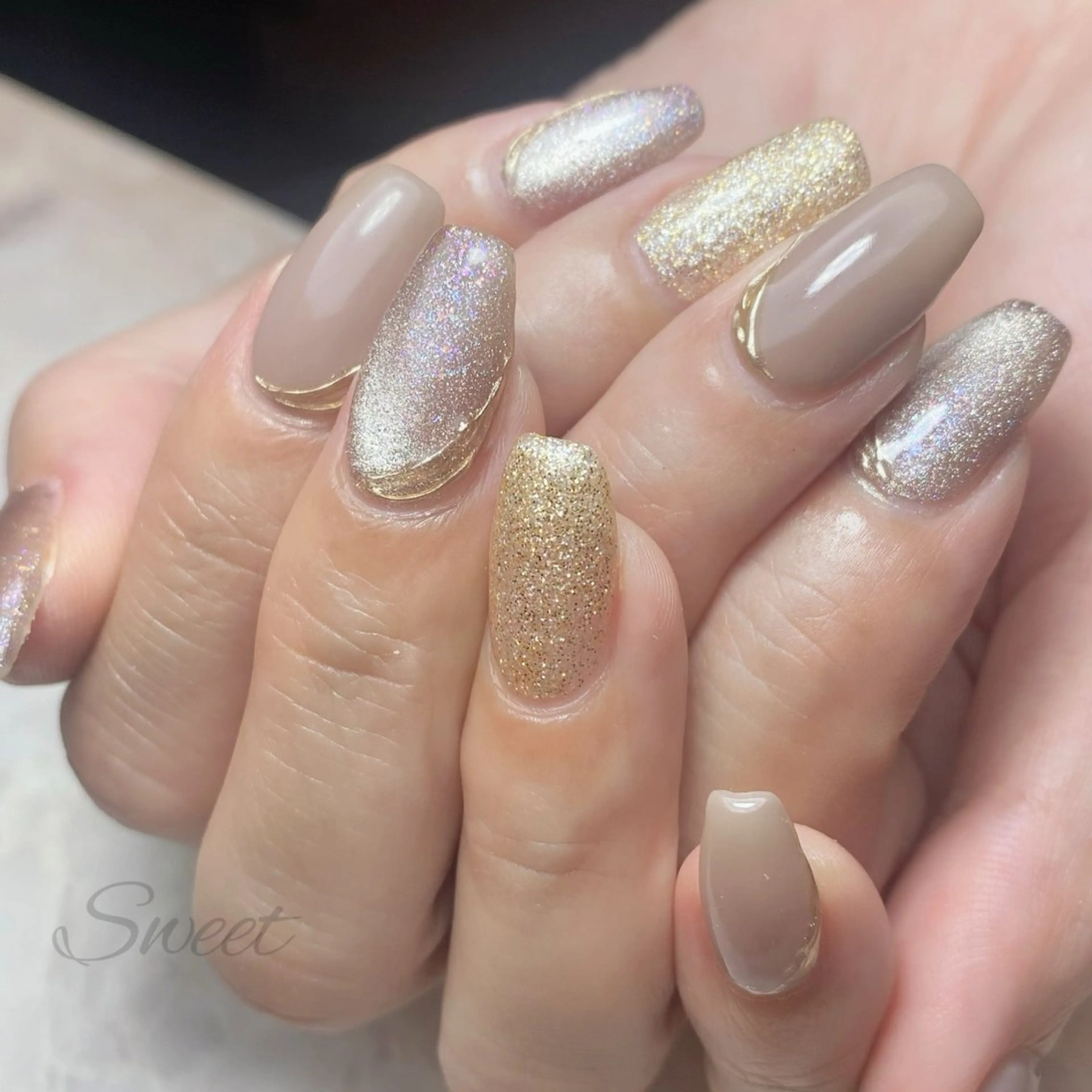 ネイル sweet 仲野陽子のネイルデザイン