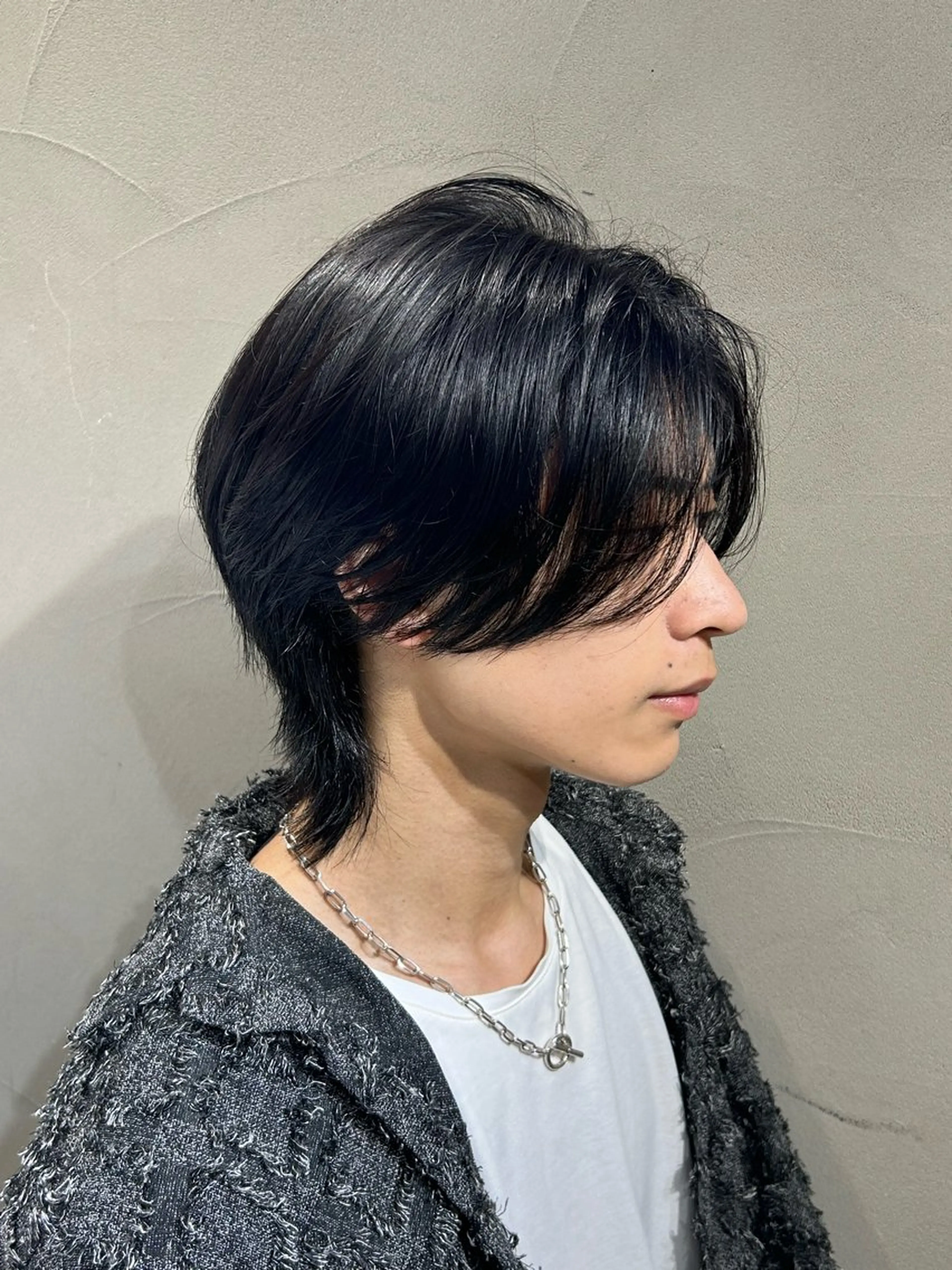 メンズ カット 縮毛矯正 中野 結華のヘアスタイル