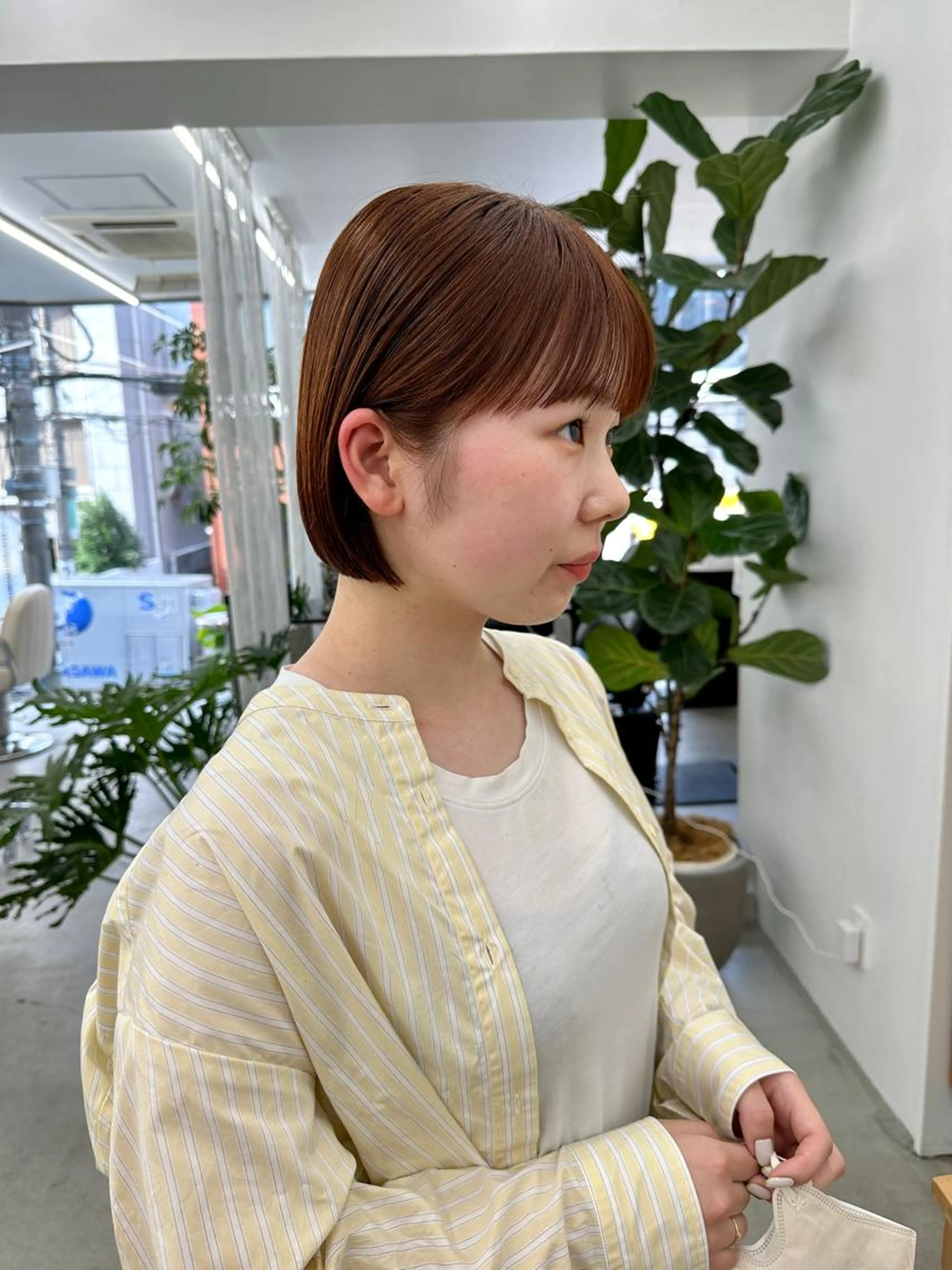 似合わせ前髪カットの写真