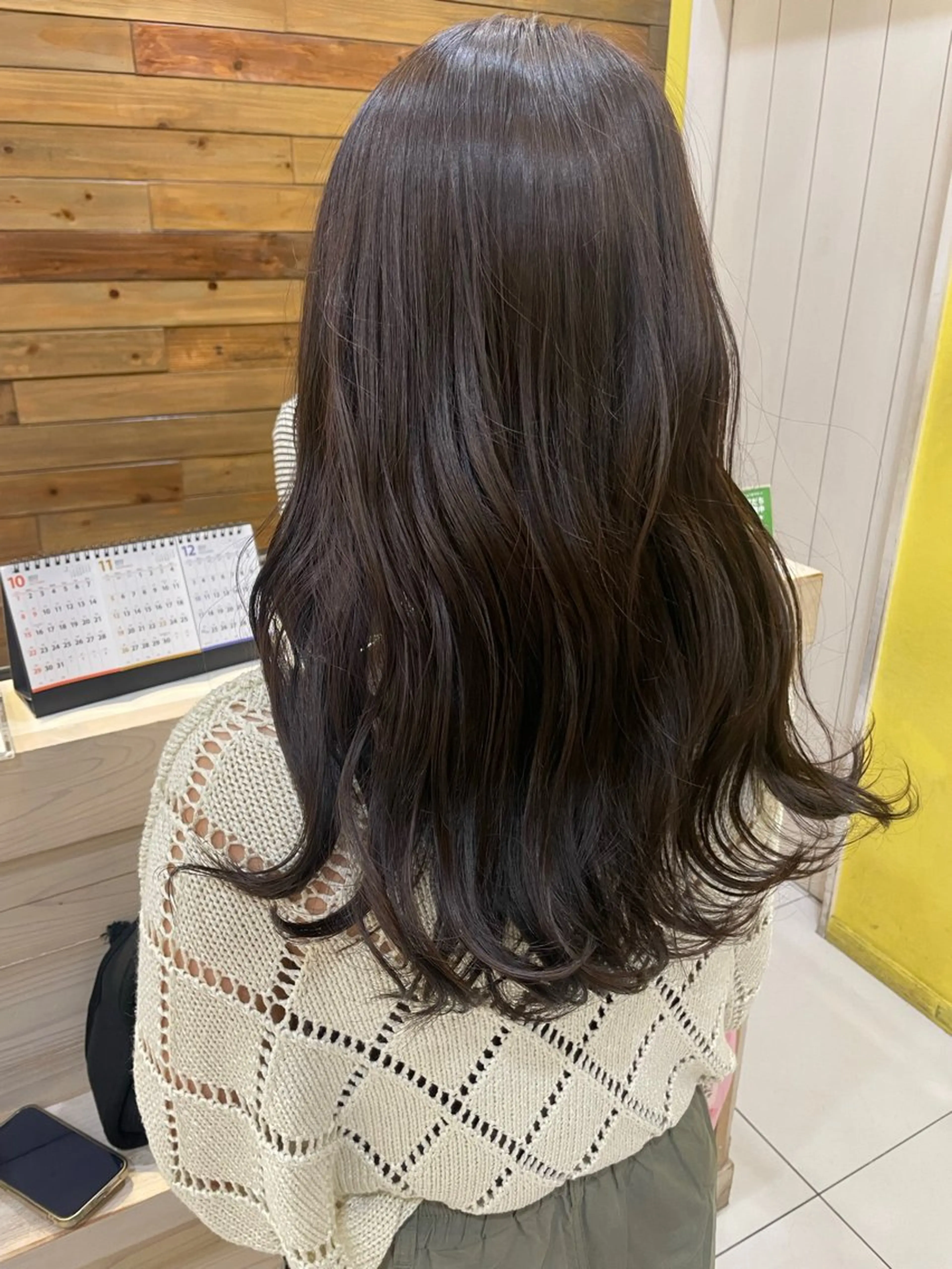 ロング カラー 透明感color吉田 沙羅のヘアスタイル