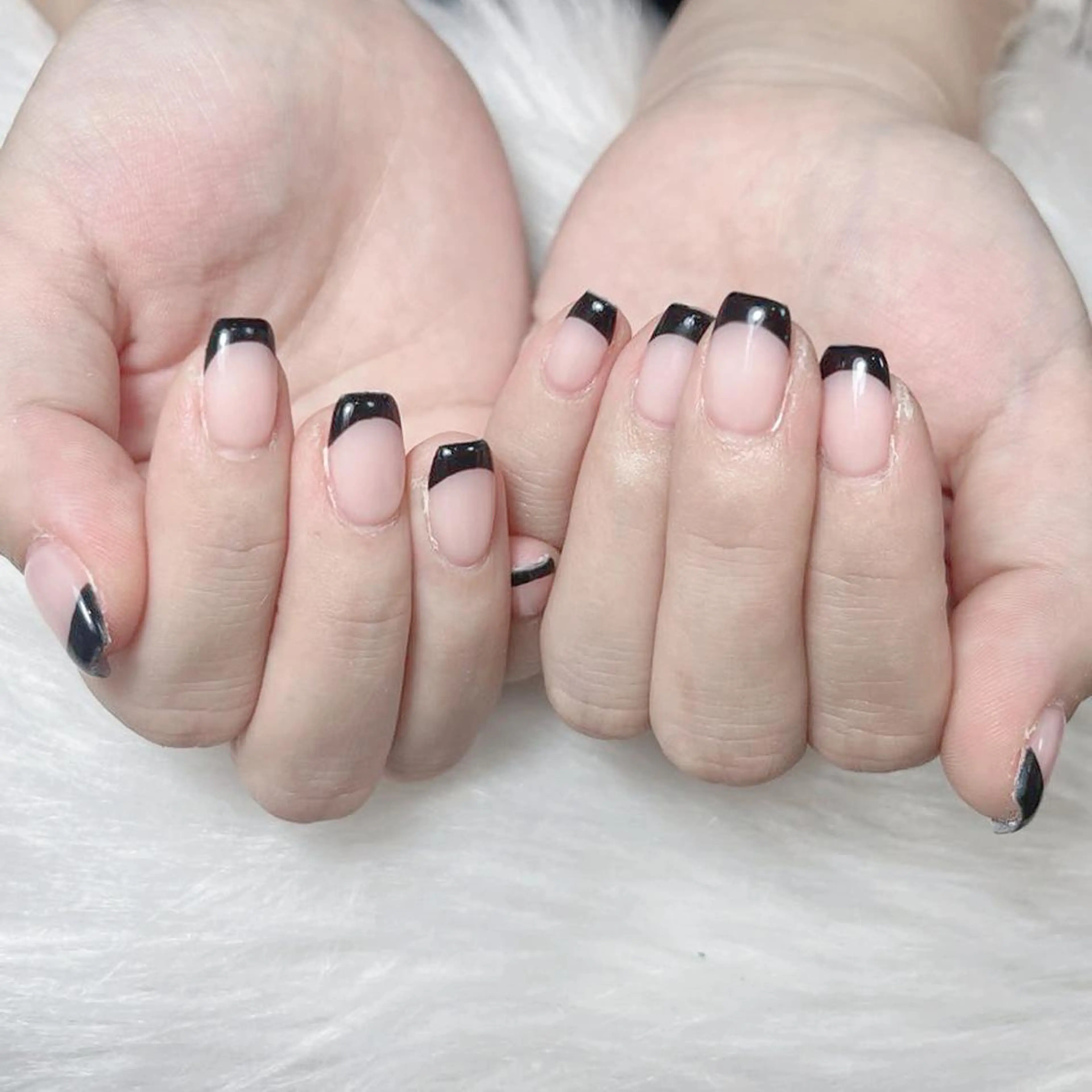 ネイル フレンチネイル YUKI_ Monster💟のネイルデザイン