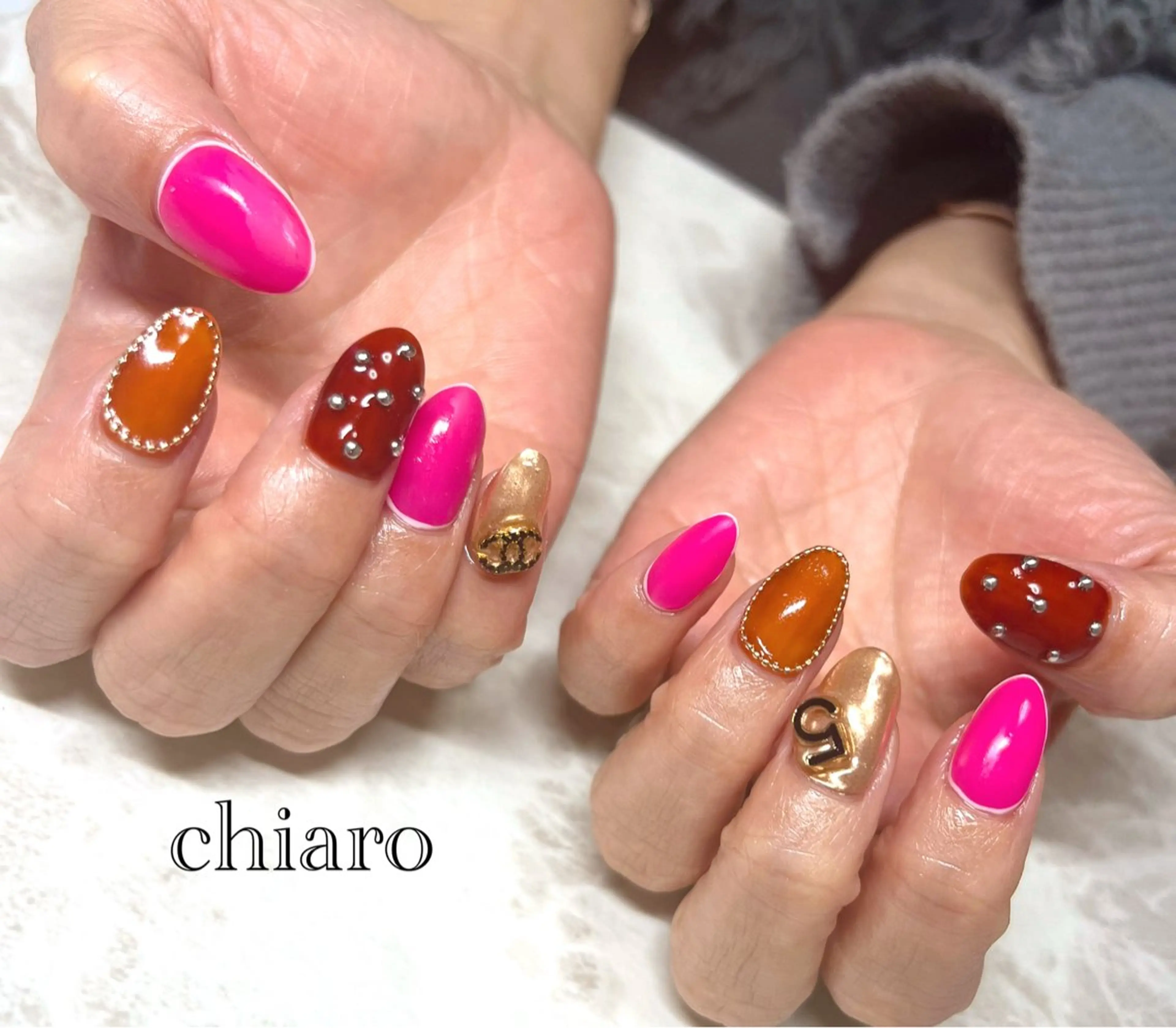 ネイル 神崎 千秋のネイルデザイン