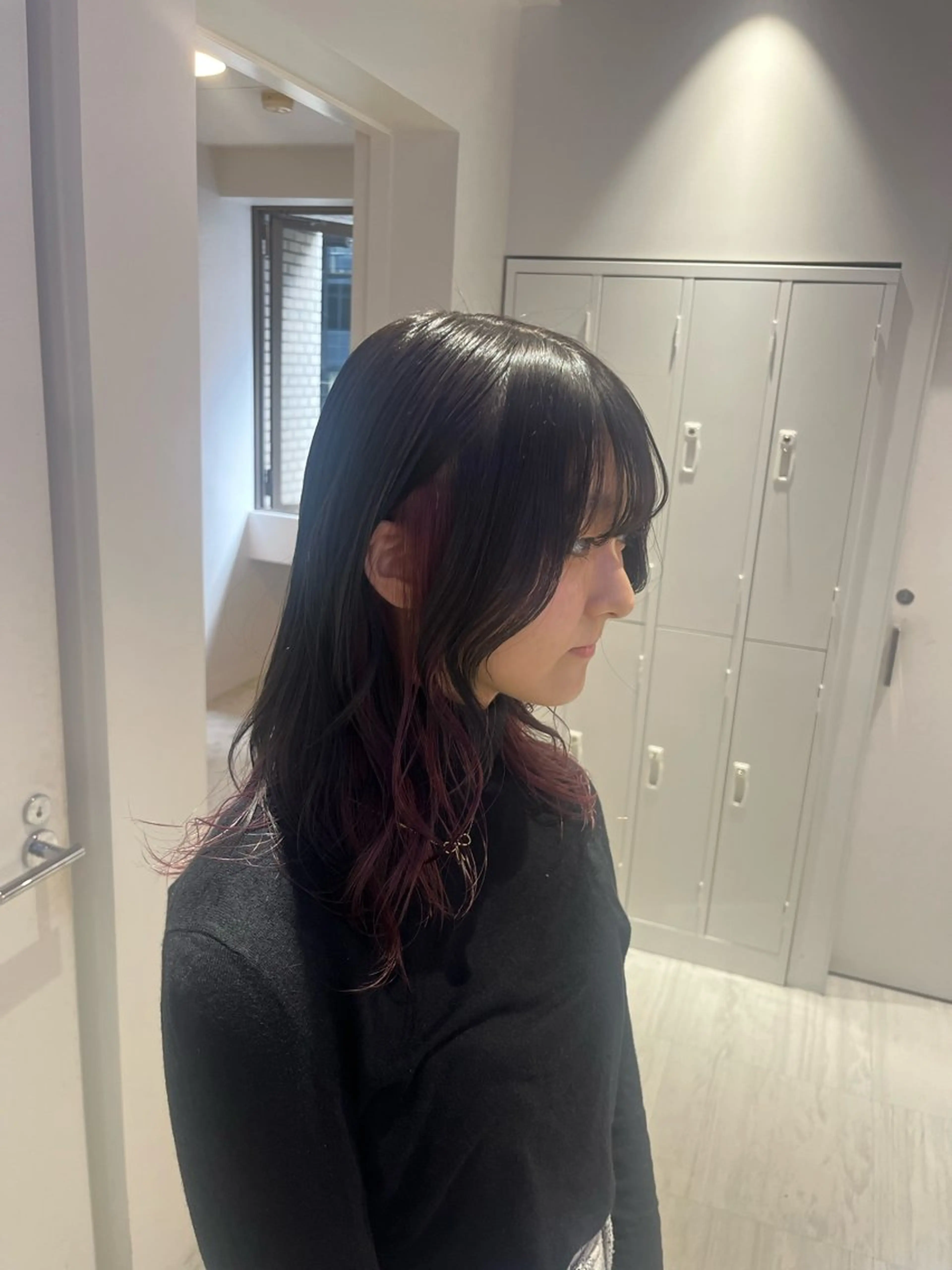 部分bleach + color + treatmentの写真