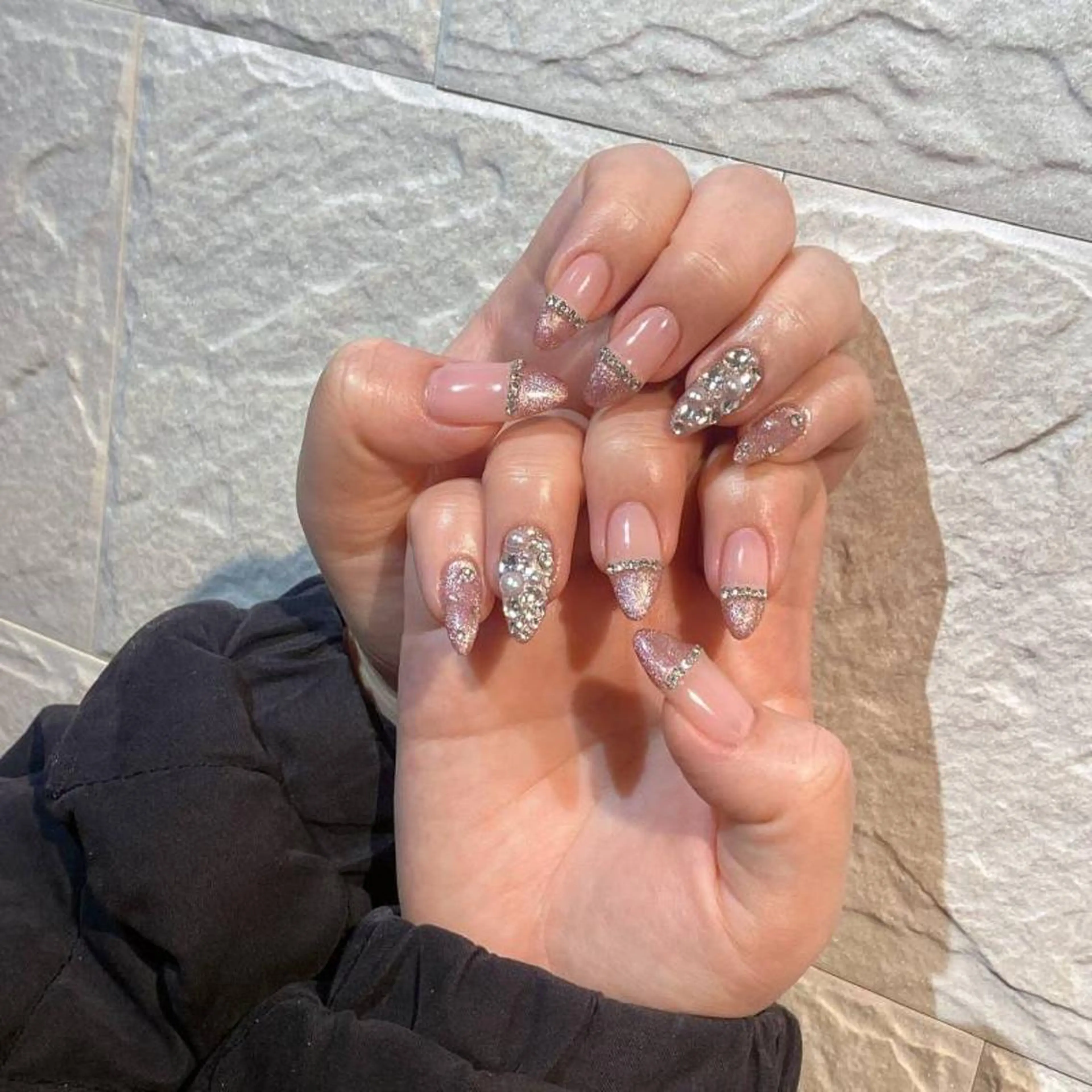 セミロング ハンドネイル Ashliy大宮☆ アシュリーのネイルデザイン