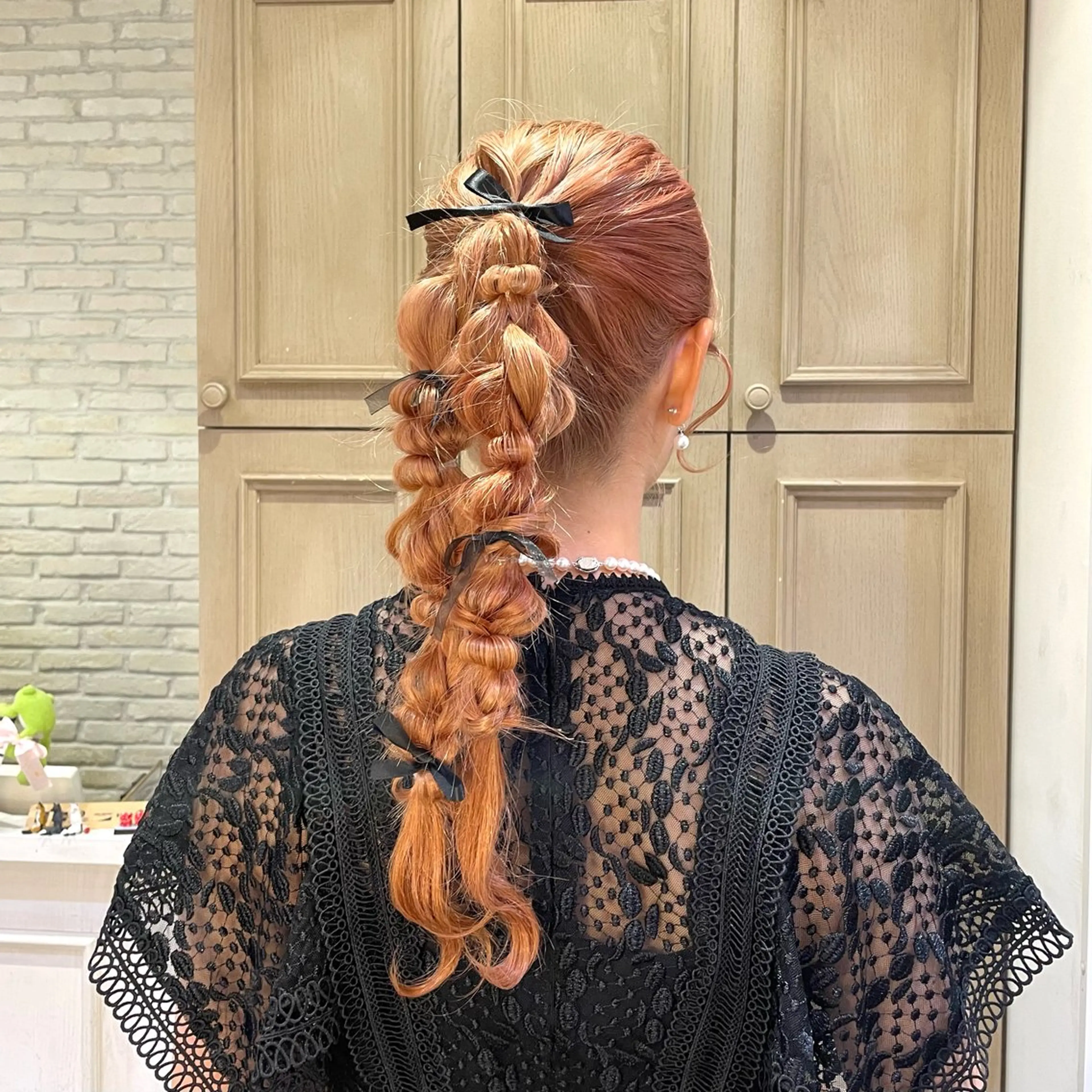 ロング ヘアアレンジ ハイトーンカラー/ 長さだし🐇きょうかのヘアスタイル