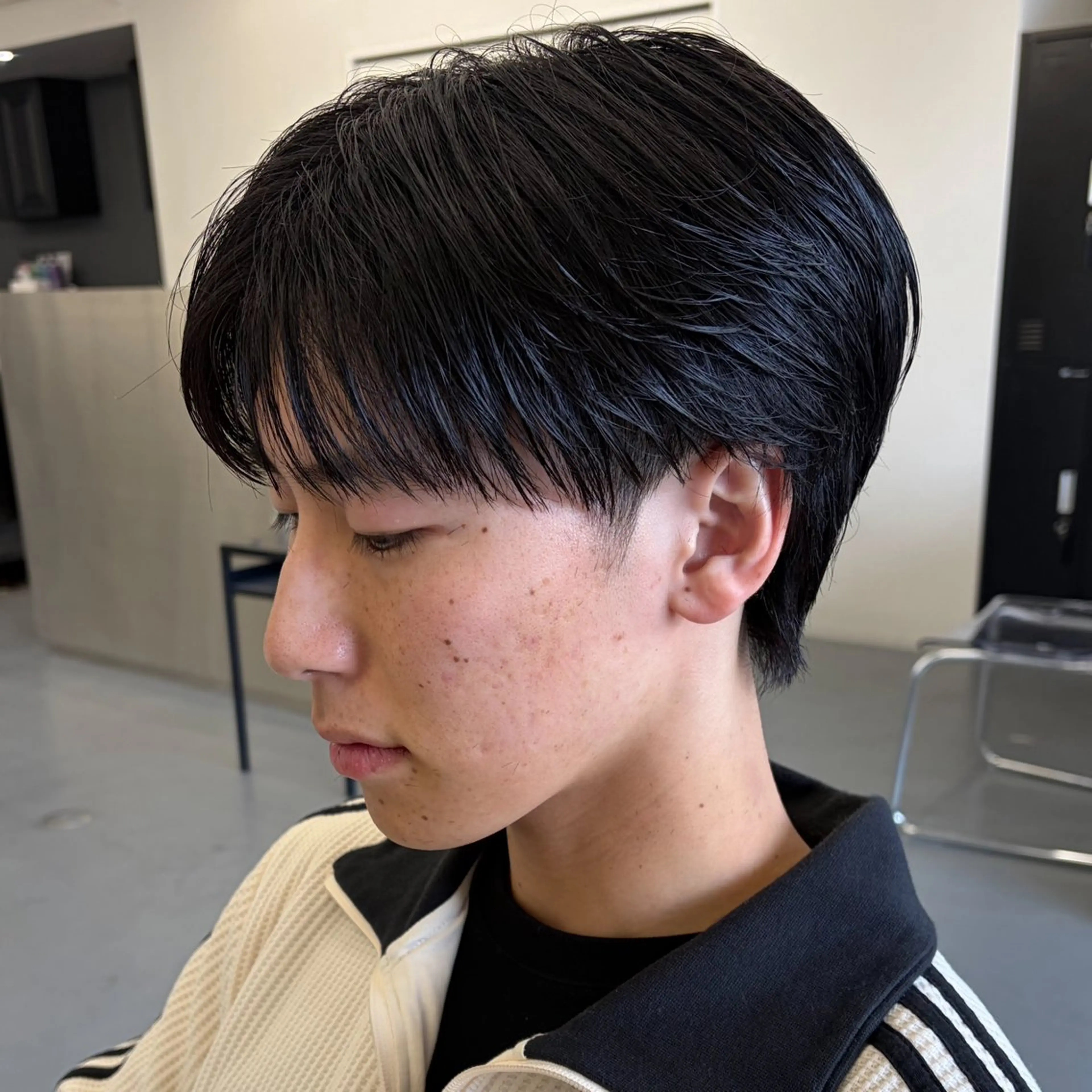 ショート パーマ メンズ カット パーマ トリートメント メンズパーマの人 KAZUのヘアスタイル