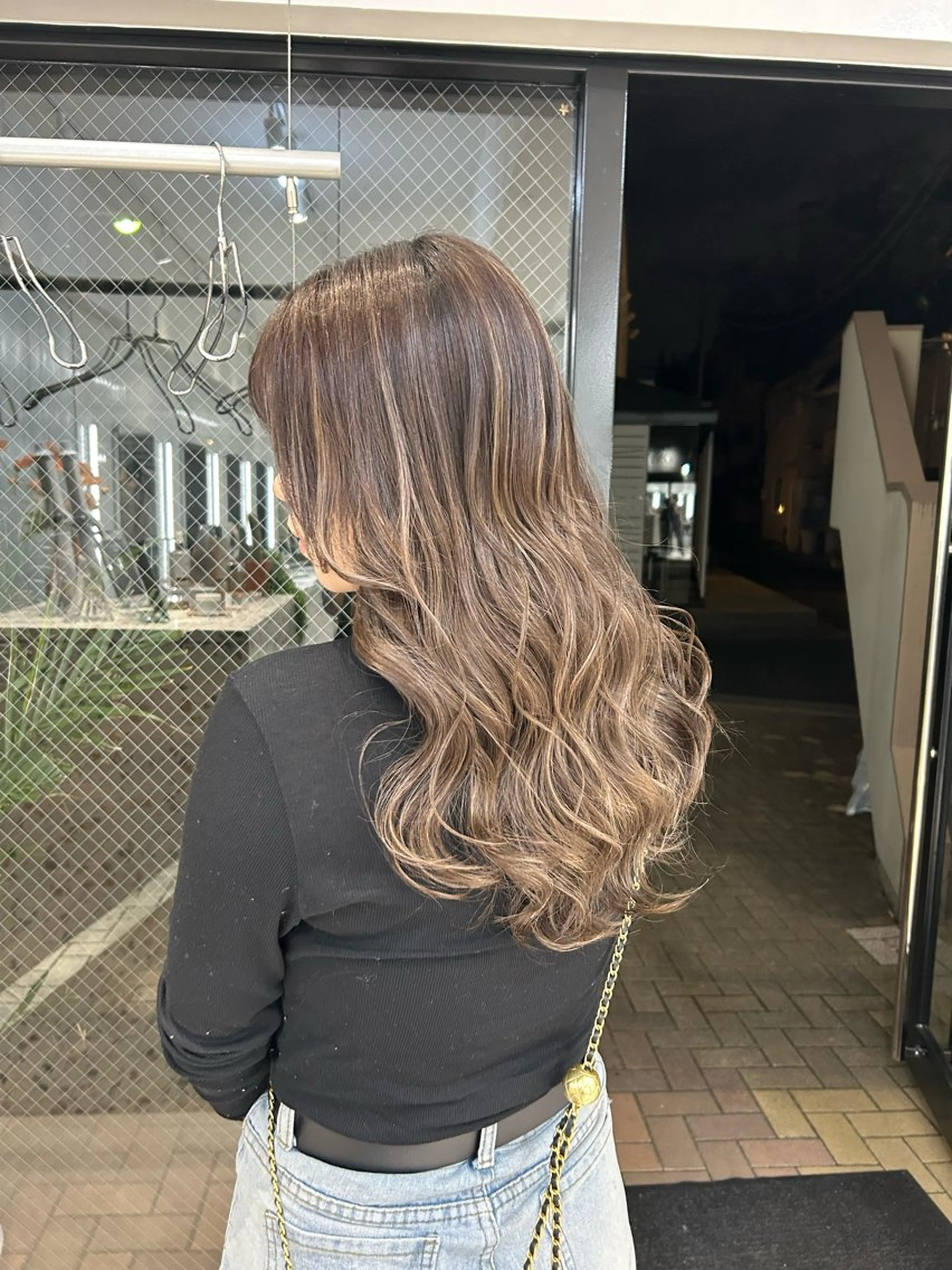 セミロング ヘアカラー トリートメント ヘアセット ショート/ボブ/似 合わせ/顔周りカットのヘアスタイル