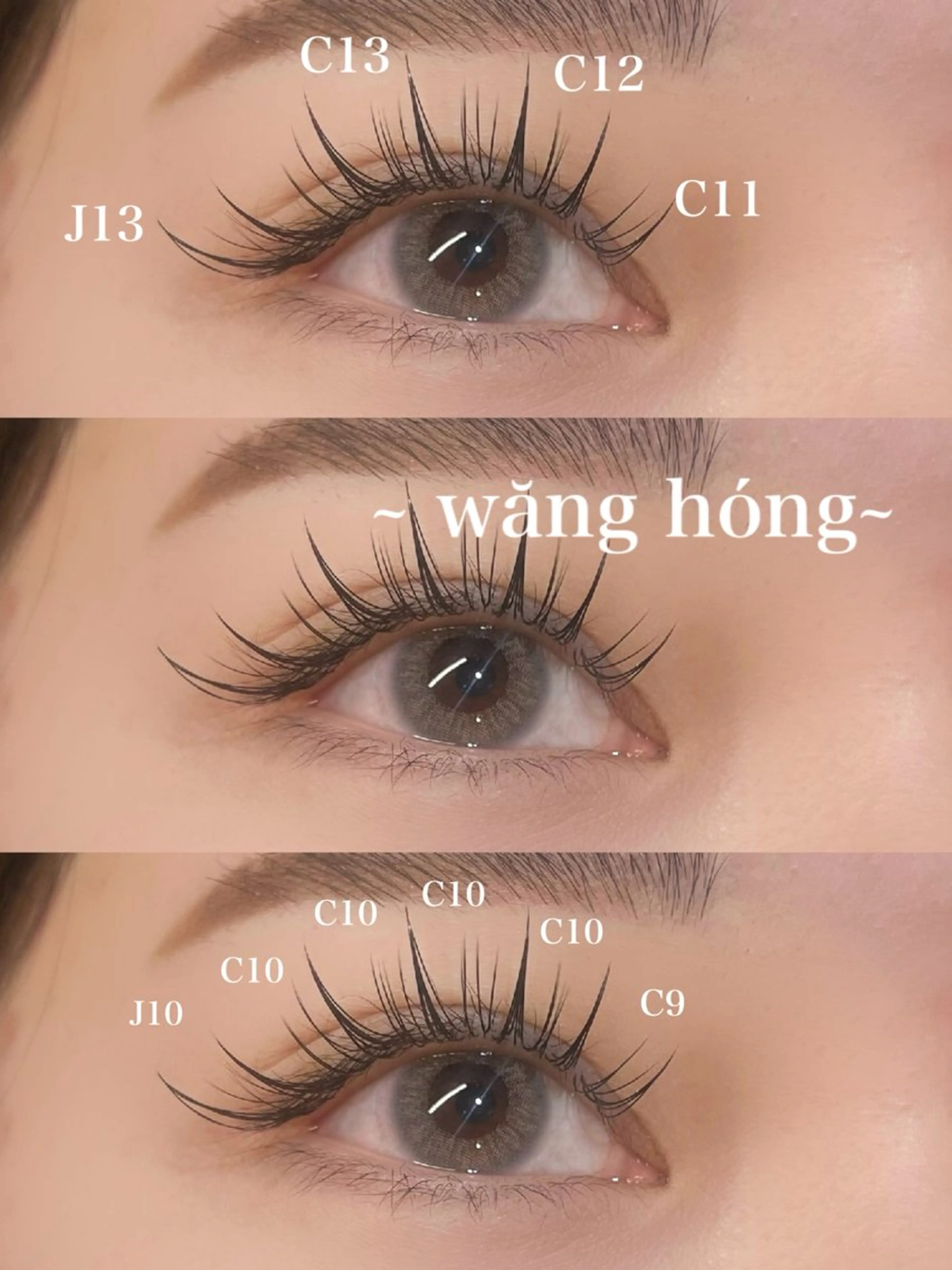 マツエク・マツパ Lily YUUKAのマツエク・マツパデザイン