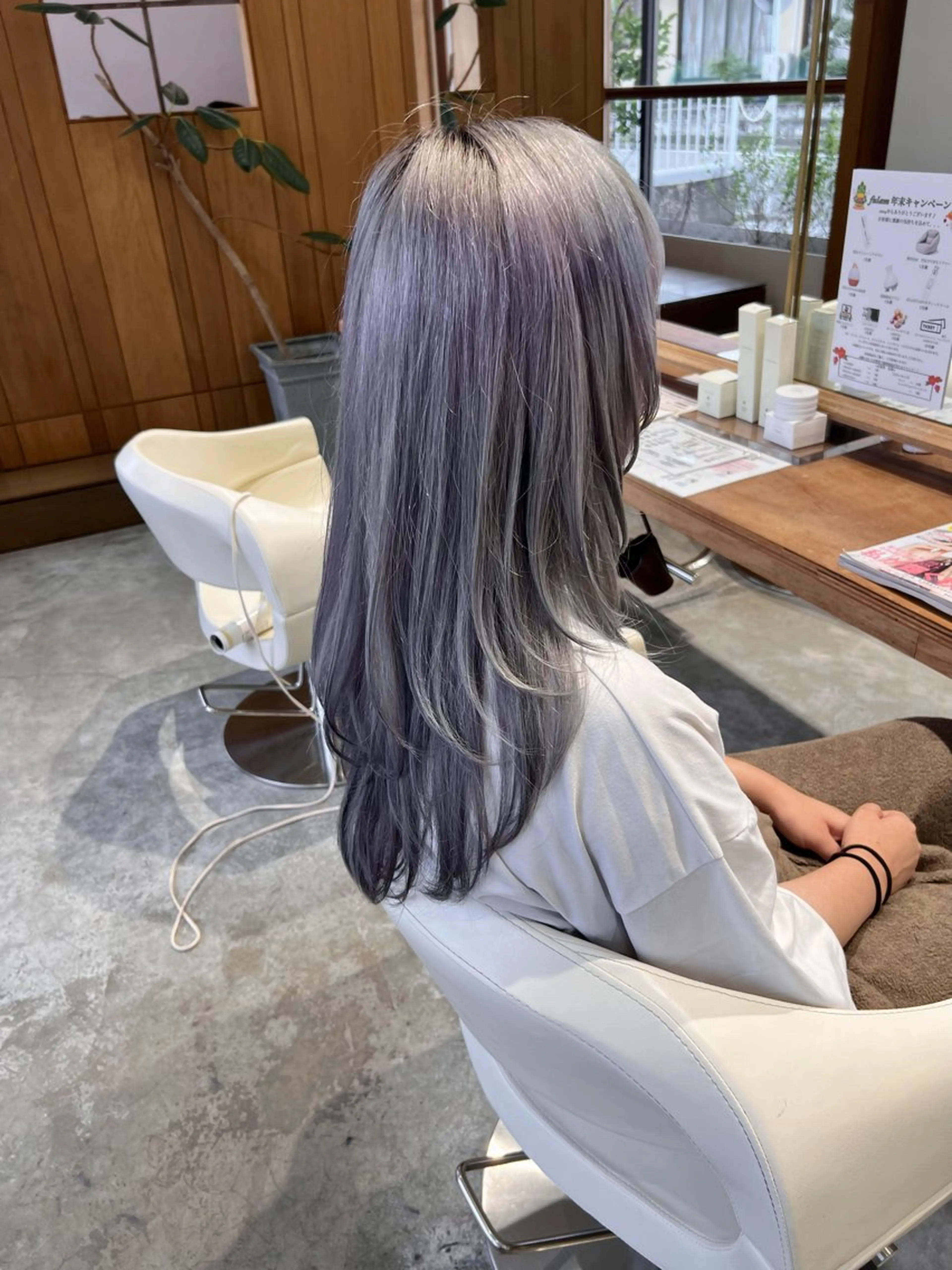 ロング ロングレイヤー レイヤーカット ロング カット フラム所属・WATANABE MISAKIのヘアスタイル