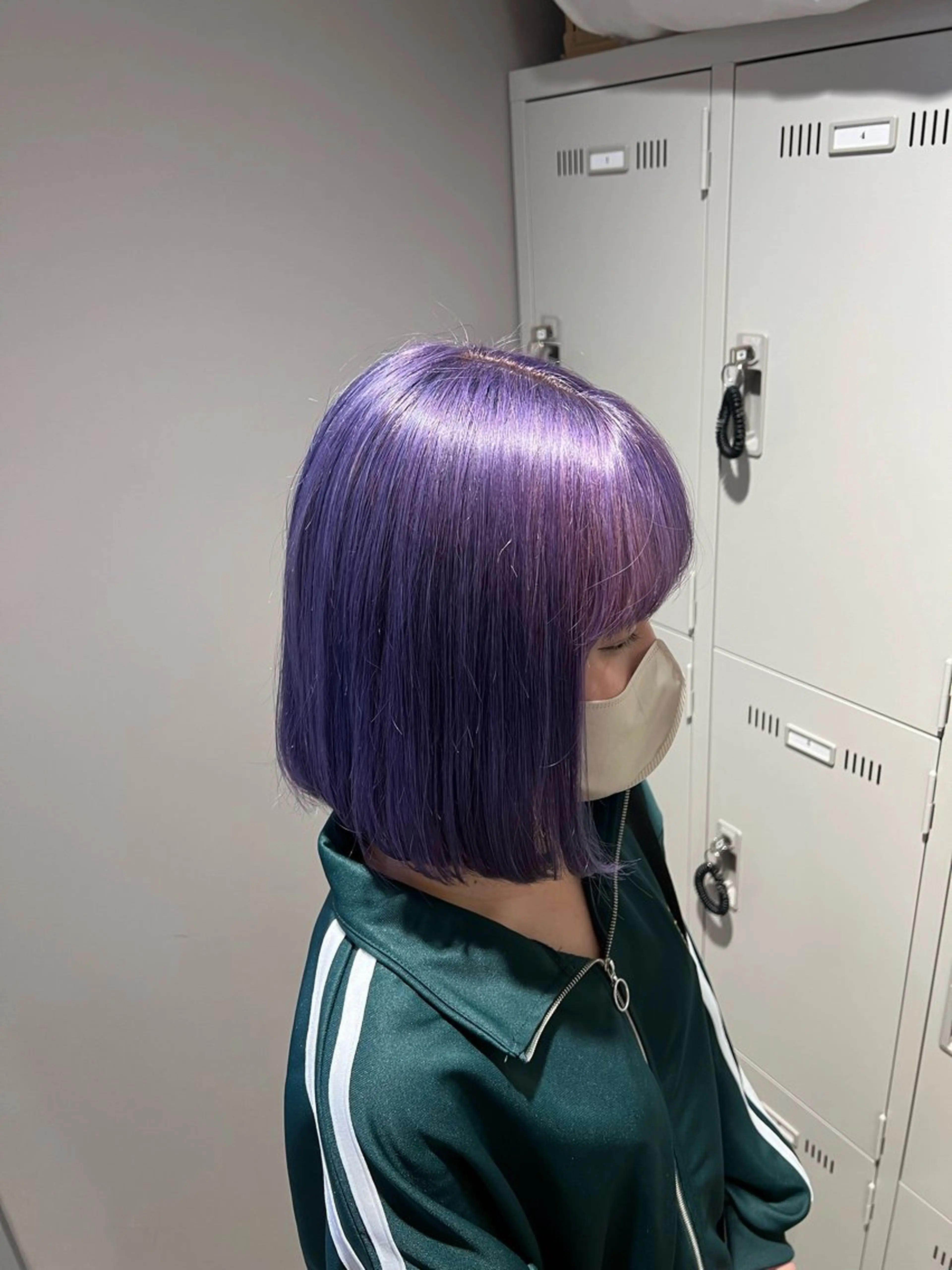 ミディアム カラー ヘアカラー 韓国レイヤーカット /REIのヘアスタイル