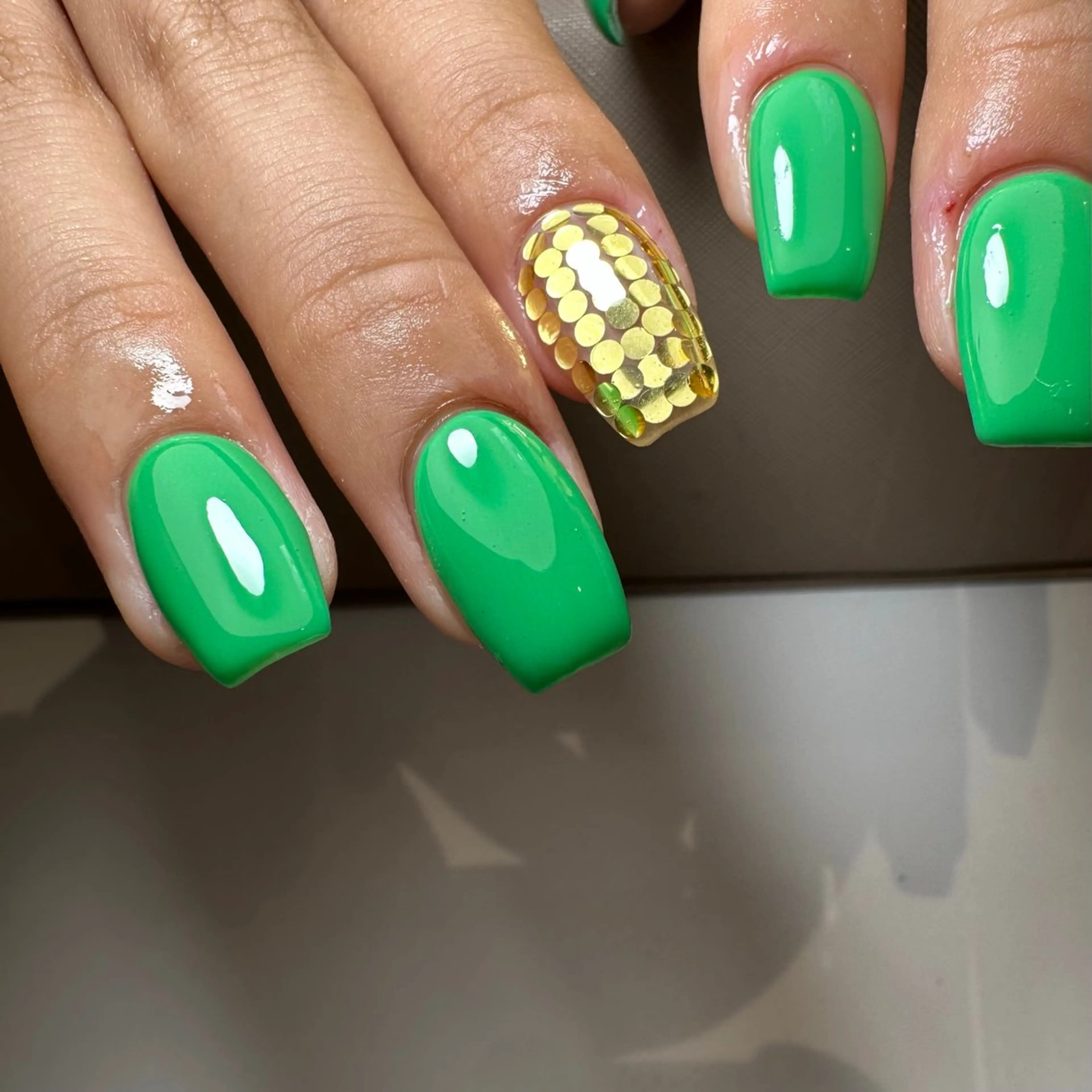 ネイル ハンドネイル hair&make EARTH coiffure beaute 龍ケ崎店所属・tomita ayakaのネイルデザイン