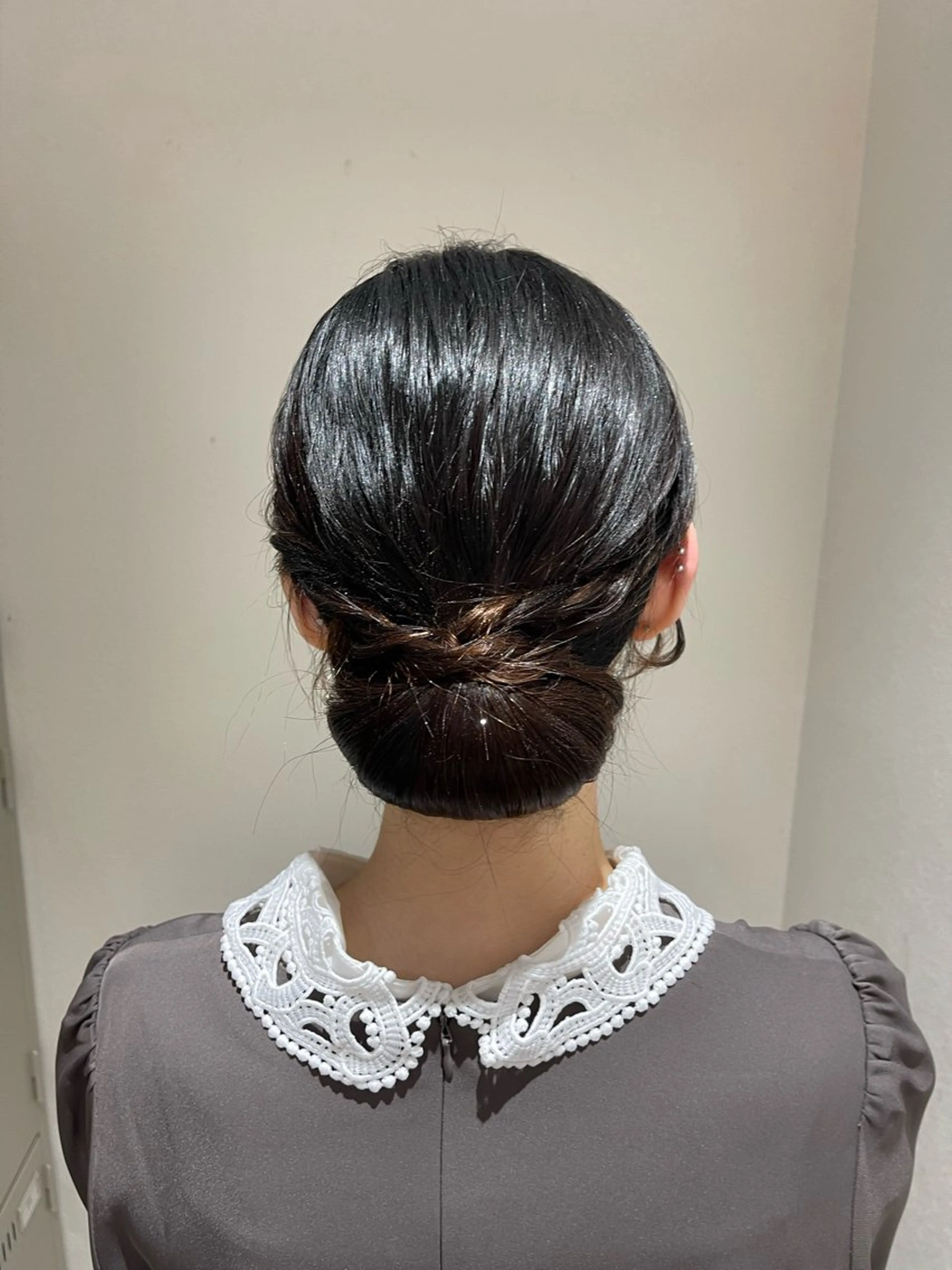 💓アップスタイルのヘアセット💓の写真