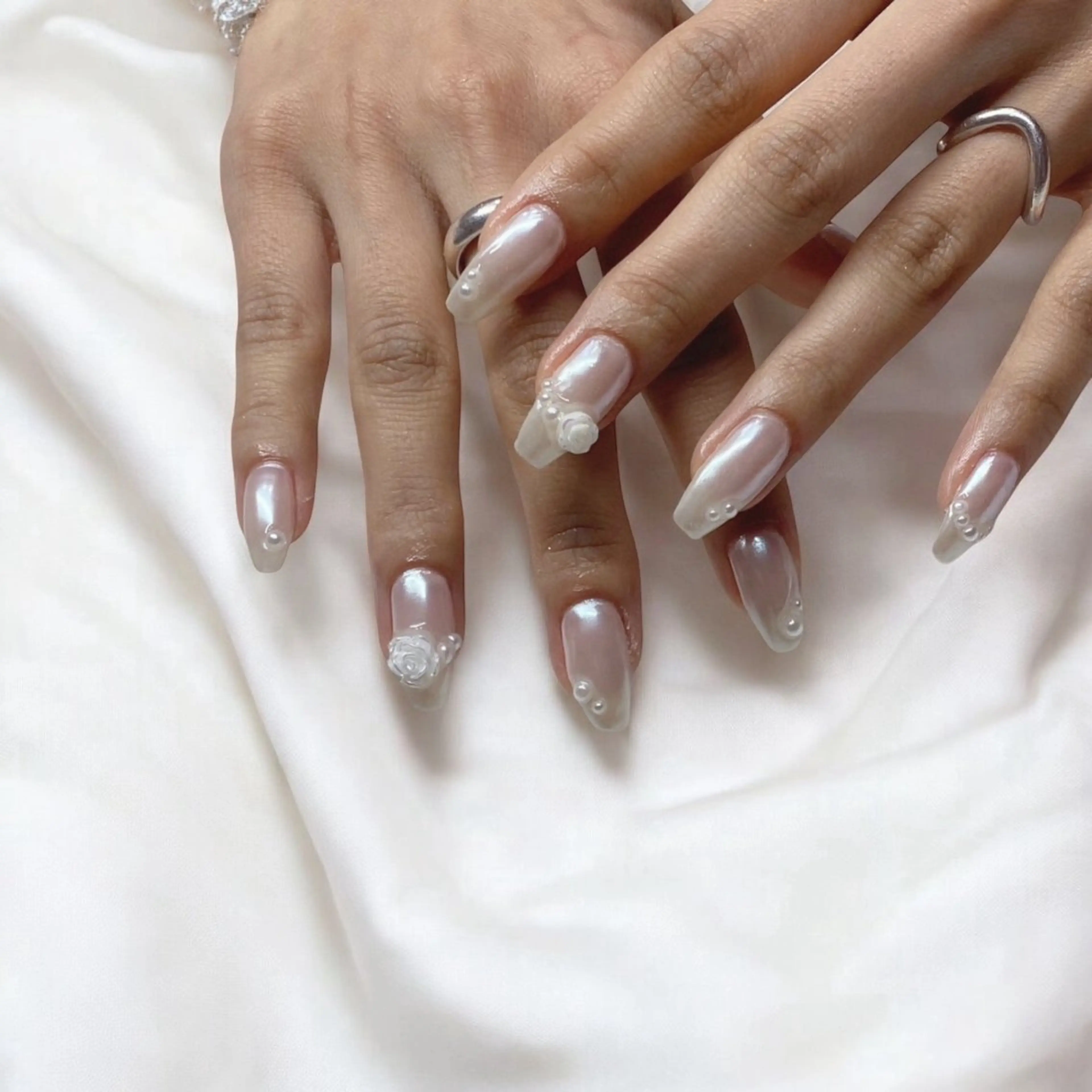 ネイル ハンドネイル フットネイル lili.nail y2k/ワンホンのネイルデザイン