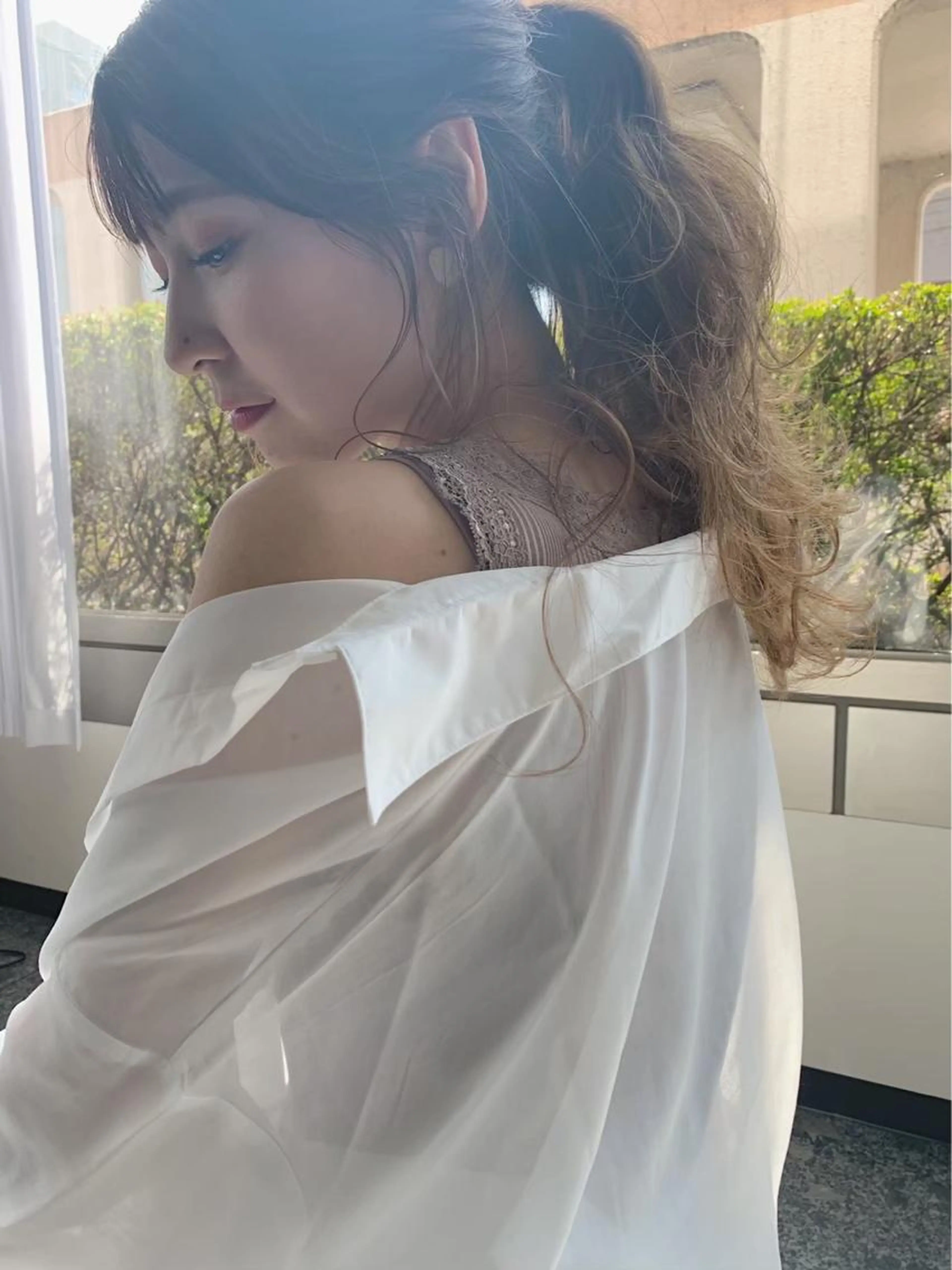 【平日限定🌈】カット+透明感カラー＋サブリミックトリートメント【綺麗な色落ち✨】￥5500の写真