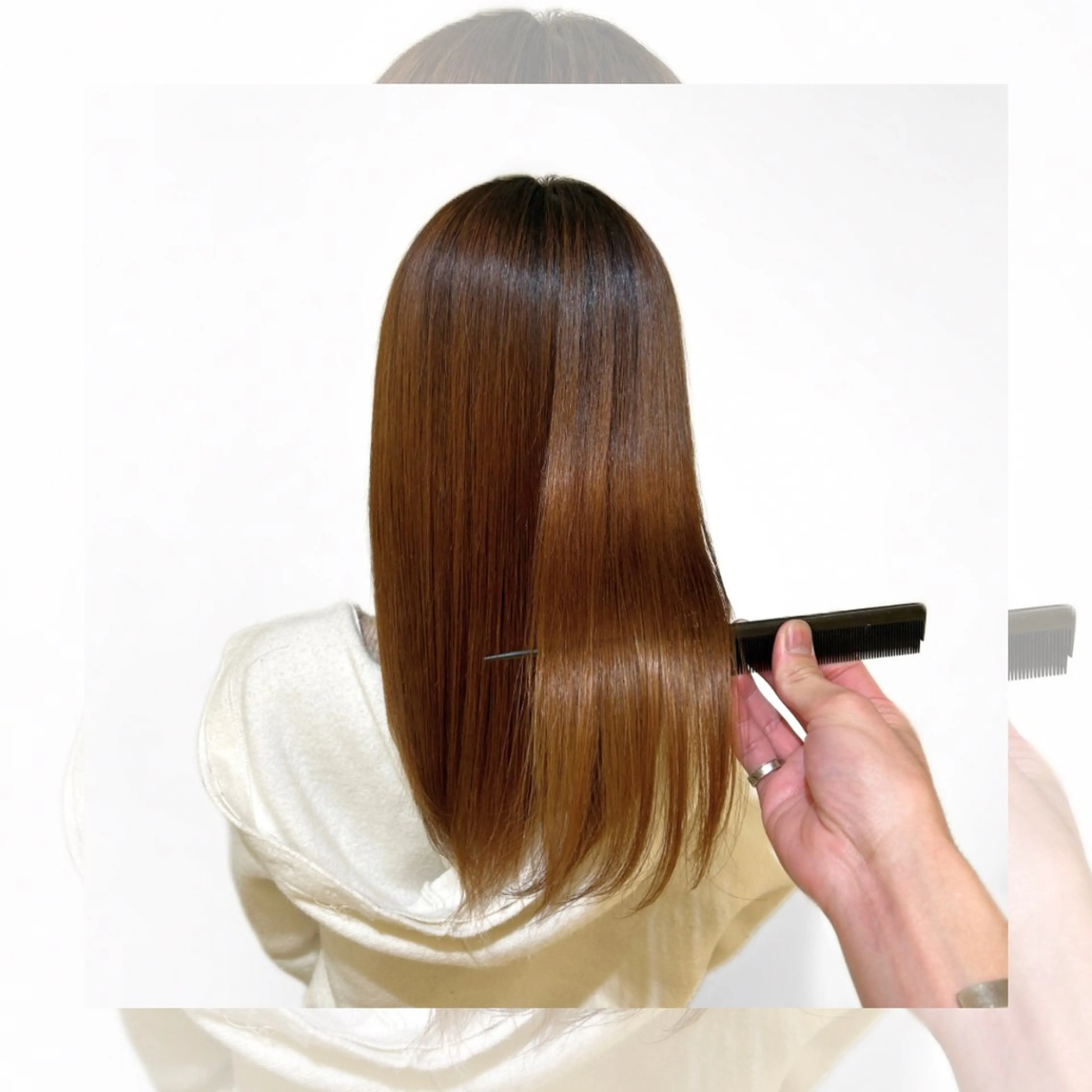 【コスパ◎】カット＋フル縮毛矯正＋フラッシュメントTrの写真