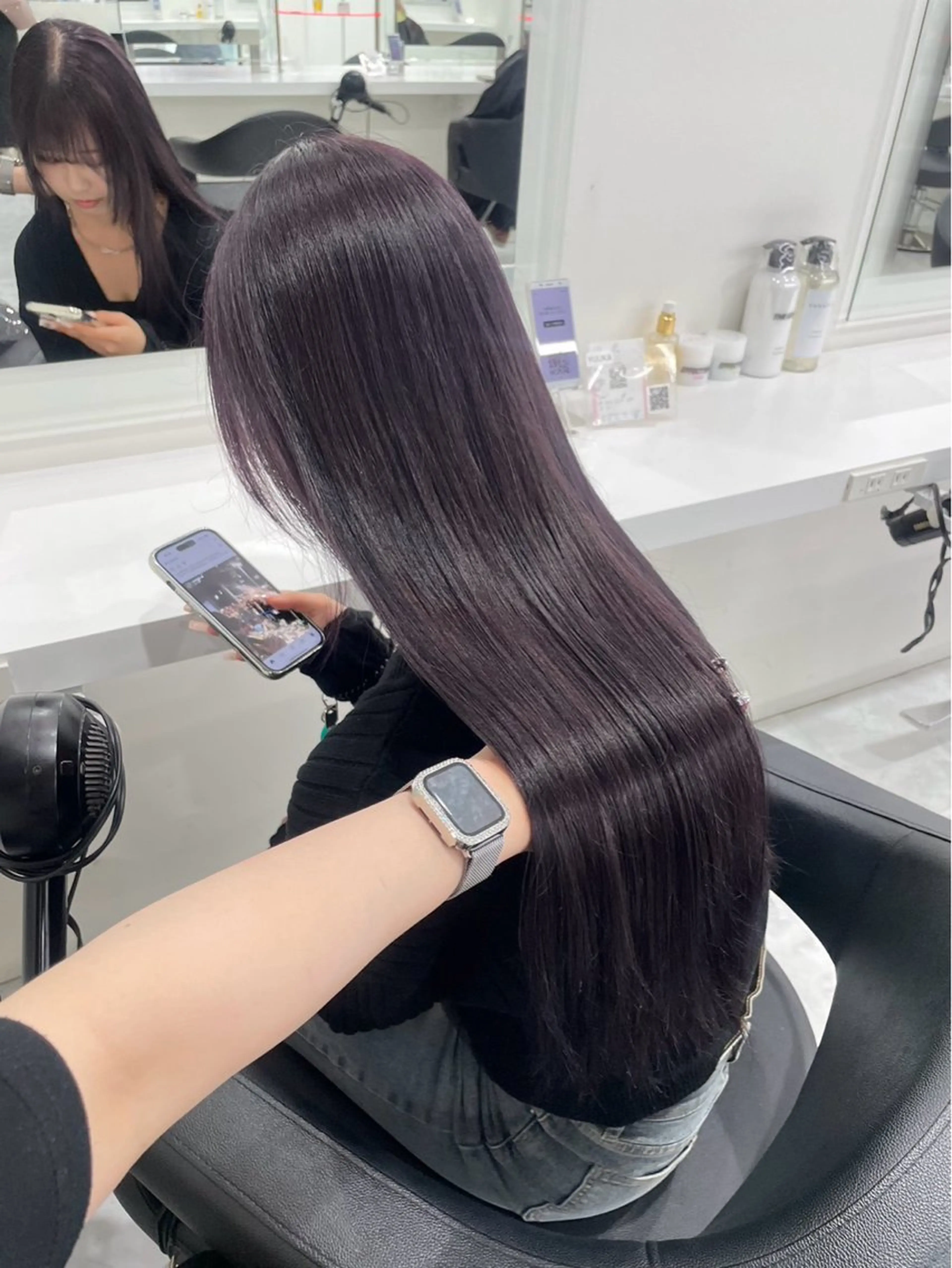 ロング 髪質改善 トリートメント 💗秋冬トレンドヘア Natsumi 💗のヘアスタイル