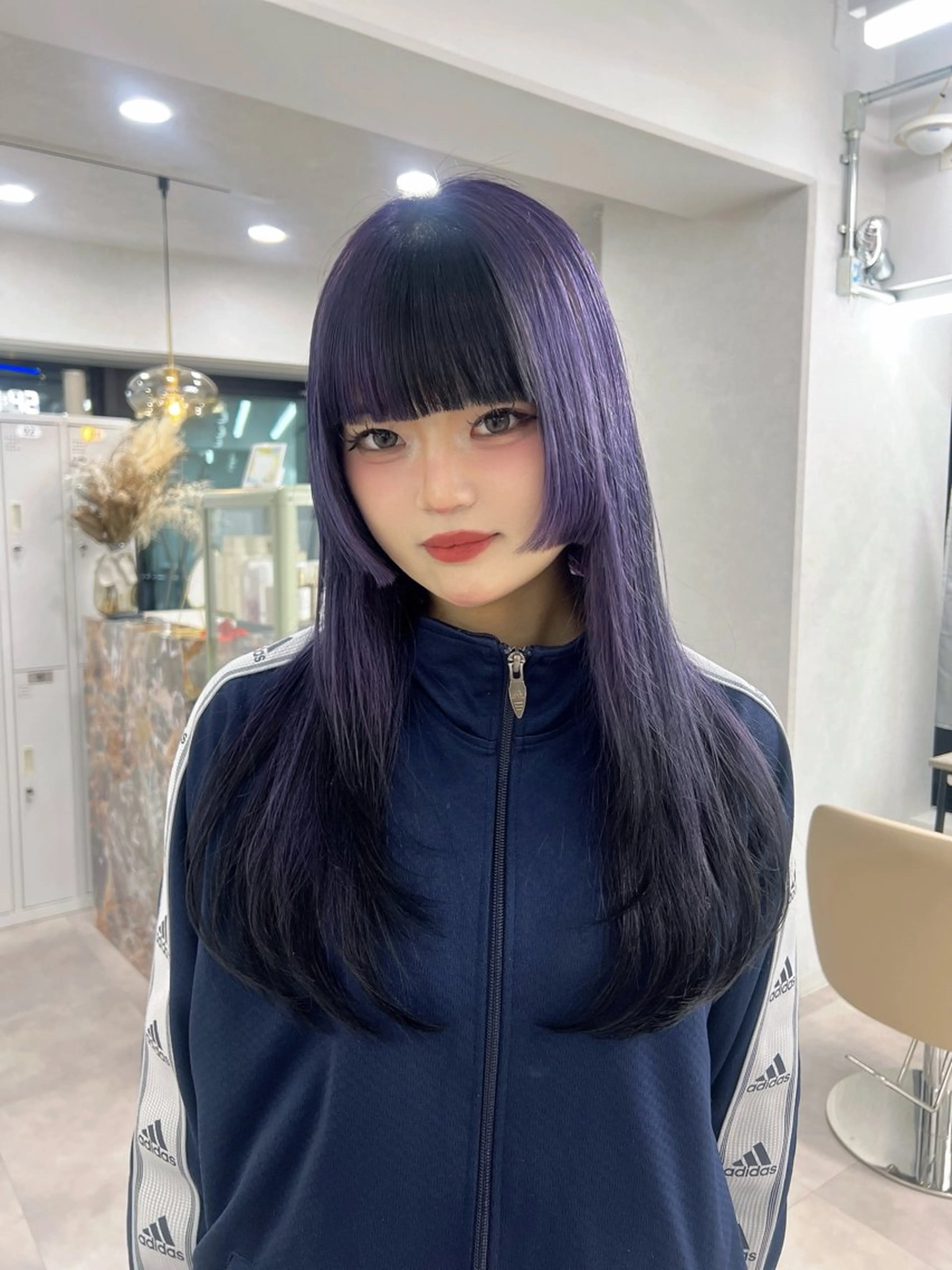 👾《期間限定》ダブルカラーorインナーカラー🩵ケアブリーチ使用　暖色◎寒色◎の写真