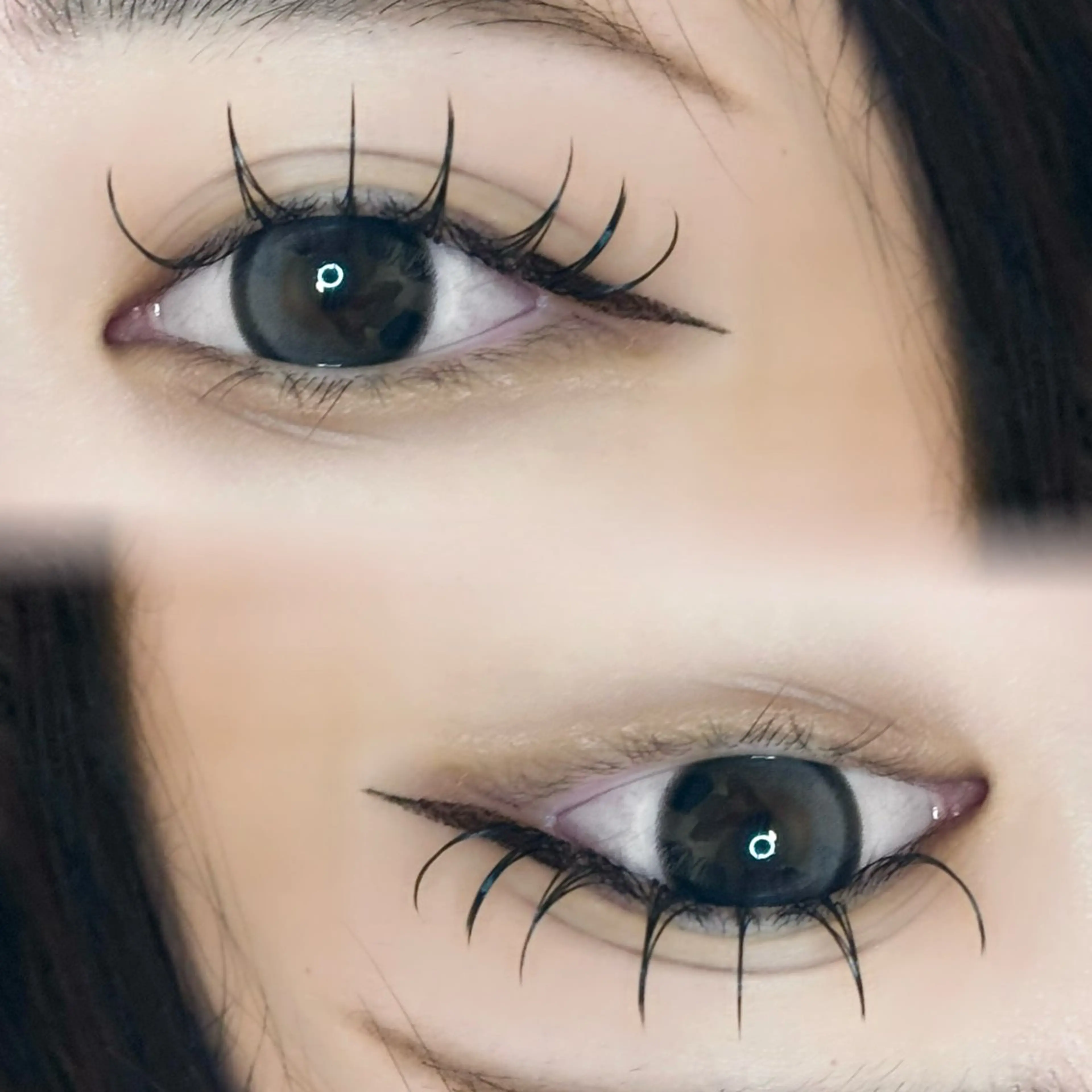 マツエク・マツパ 束感まつ毛 フラットラッシュ パリジェンヌラッシュリフト まつげパーマ セーブル ひかる/アイブロウ/ マツエク/まつパ🎀のマツエク・マツパデザイン