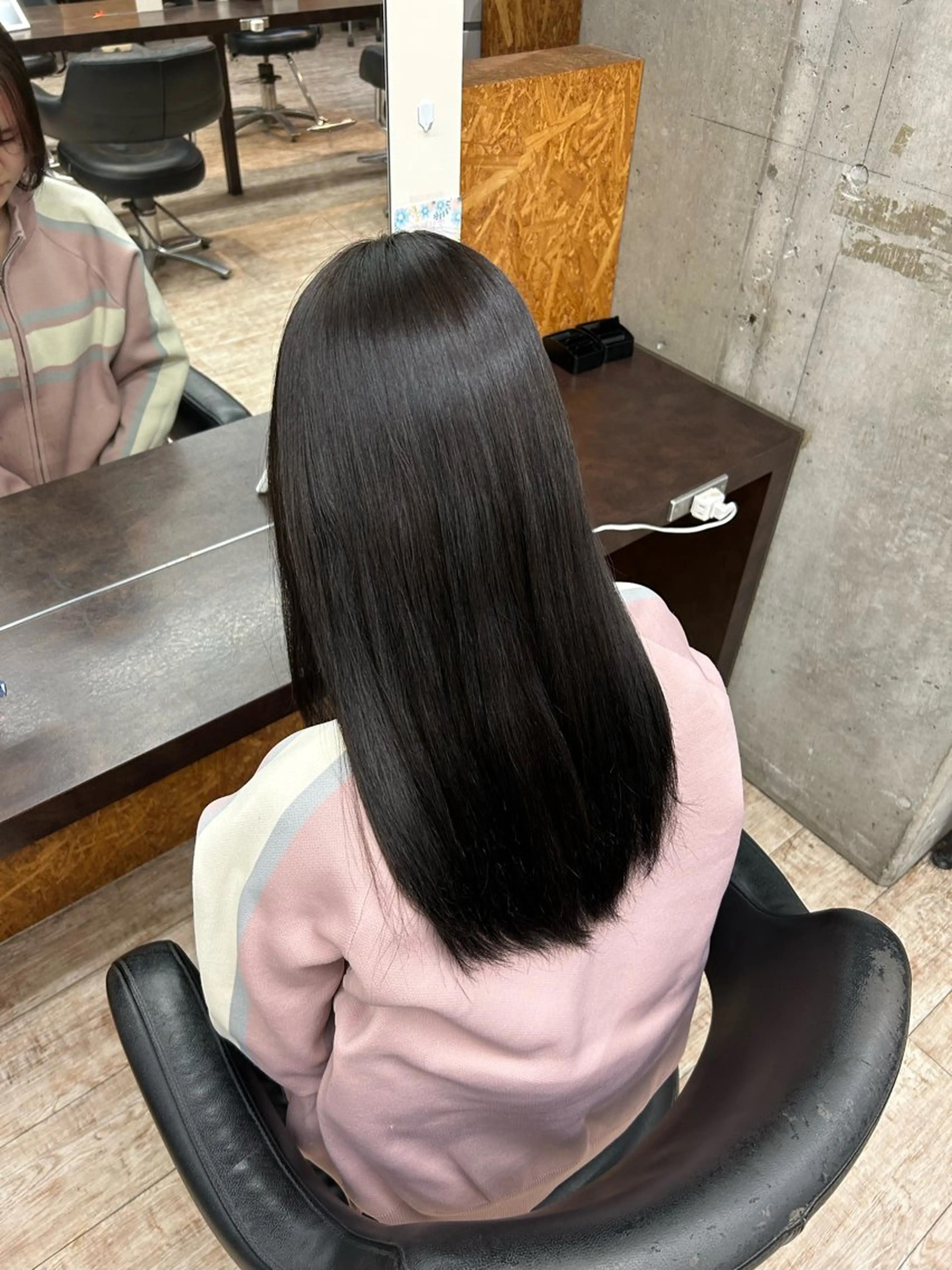 ロング 縮毛矯正 縮毛矯正 桜井晶/ Blossom大山店のヘアスタイル