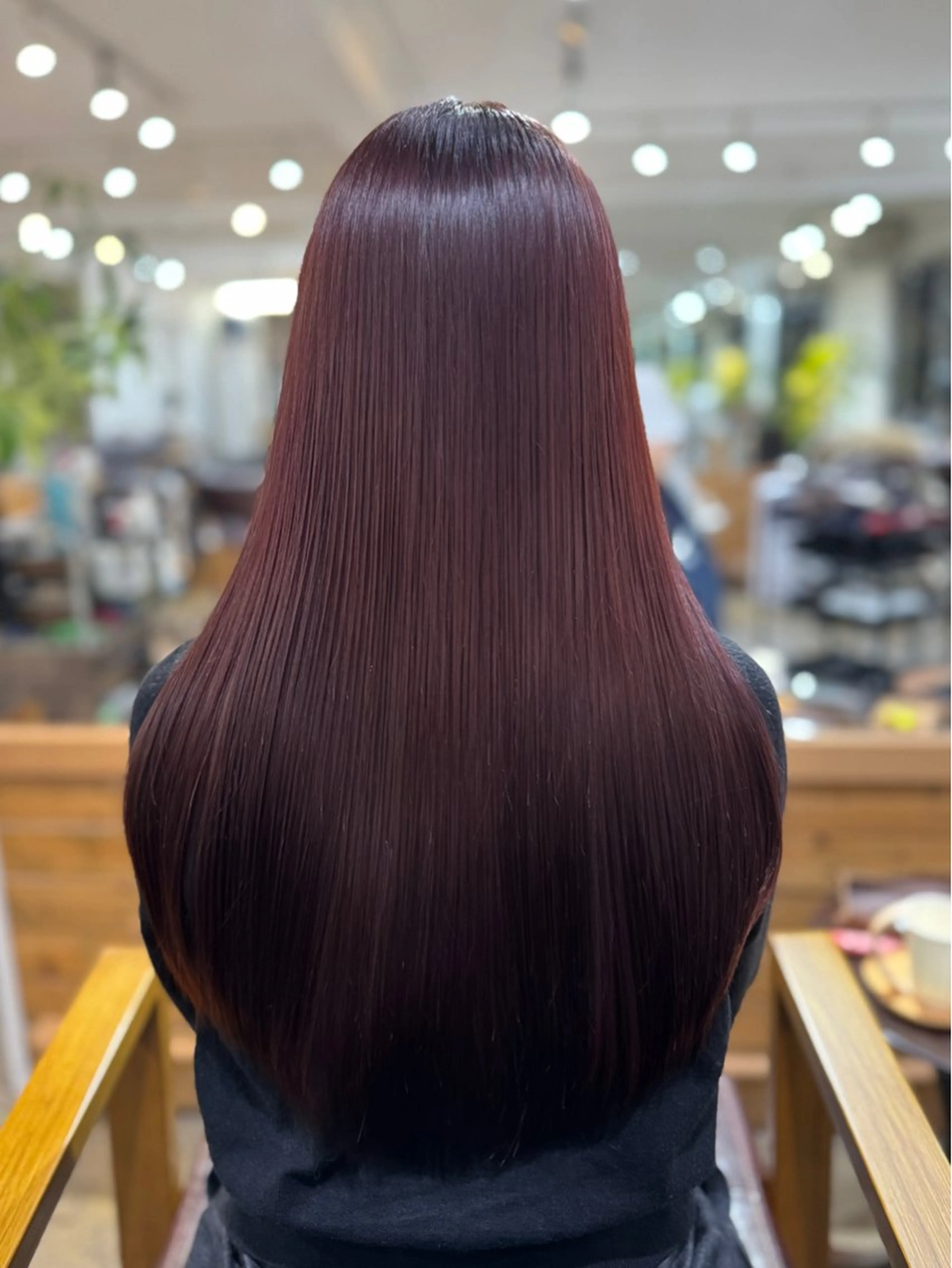 ロング カラー カット ヘアカラー 髪質改善✨艶髪✨ レイヤーカット 田畑のヘアスタイル